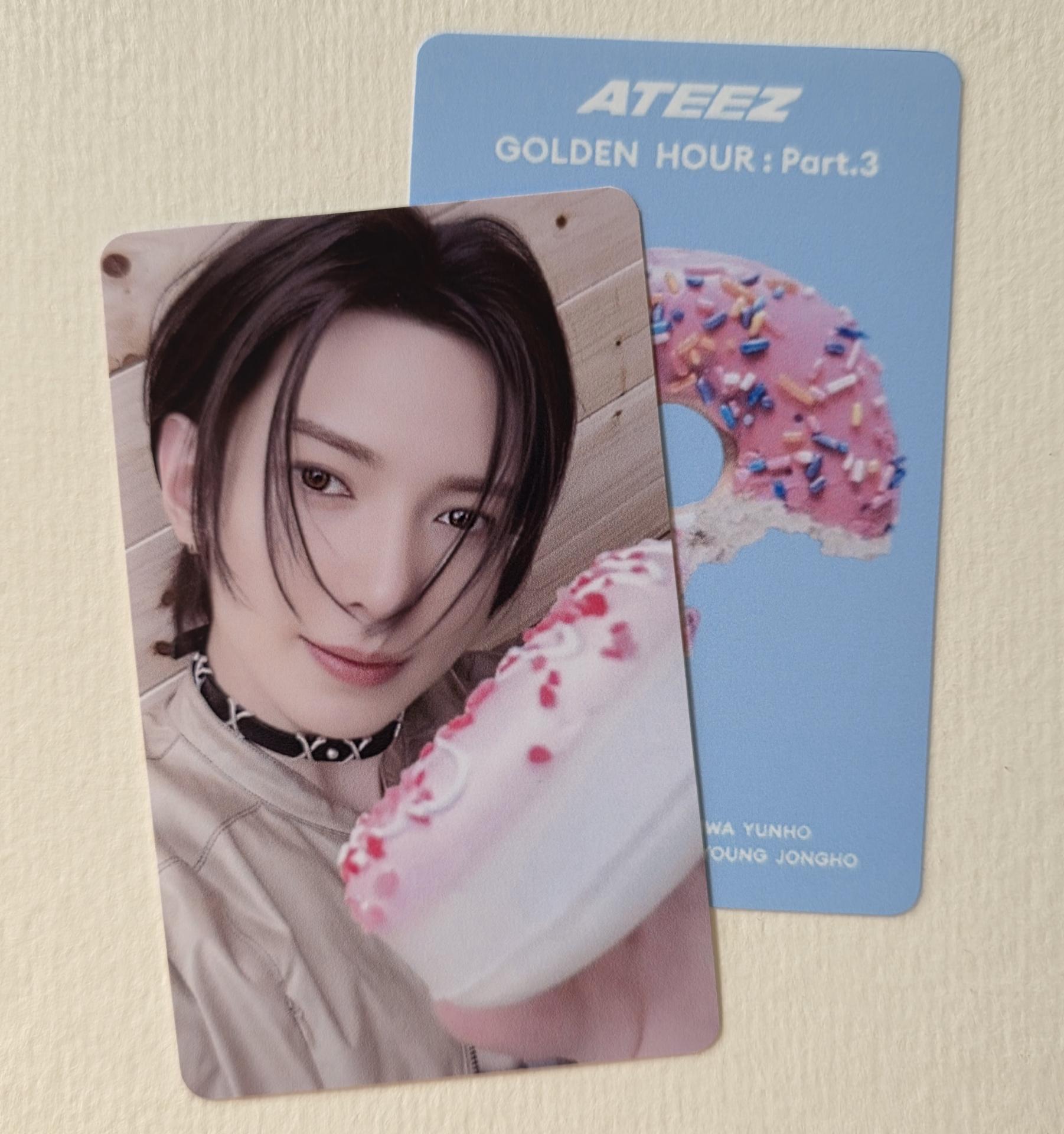 ATEEZ : Golden Hour 3 - Toktoq Donut POB Photocards