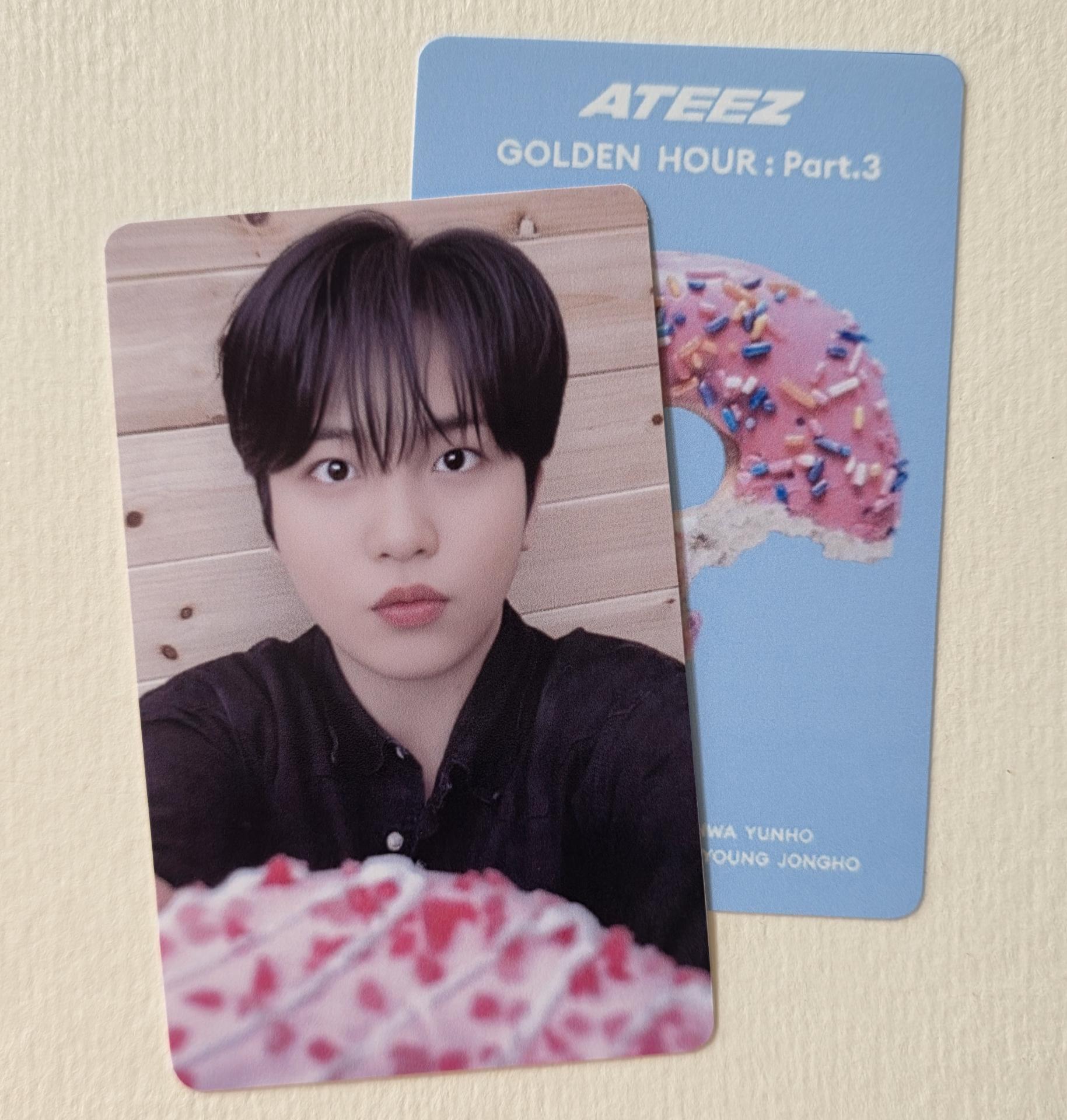 ATEEZ : Golden Hour 3 - Toktoq Donut POB Photocards