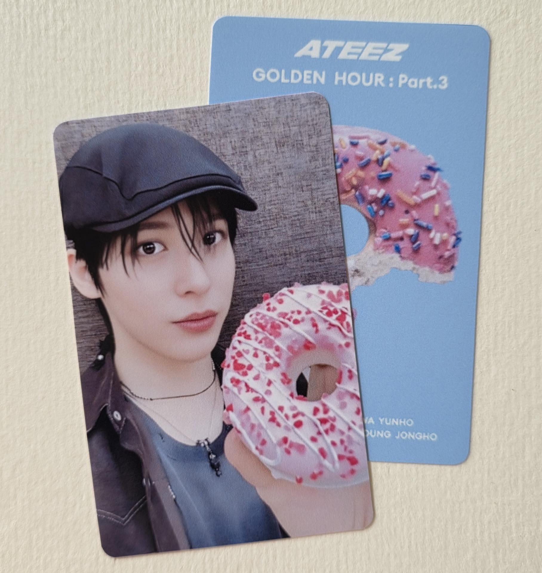 ATEEZ : Golden Hour 3 - Toktoq Donut POB Photocards