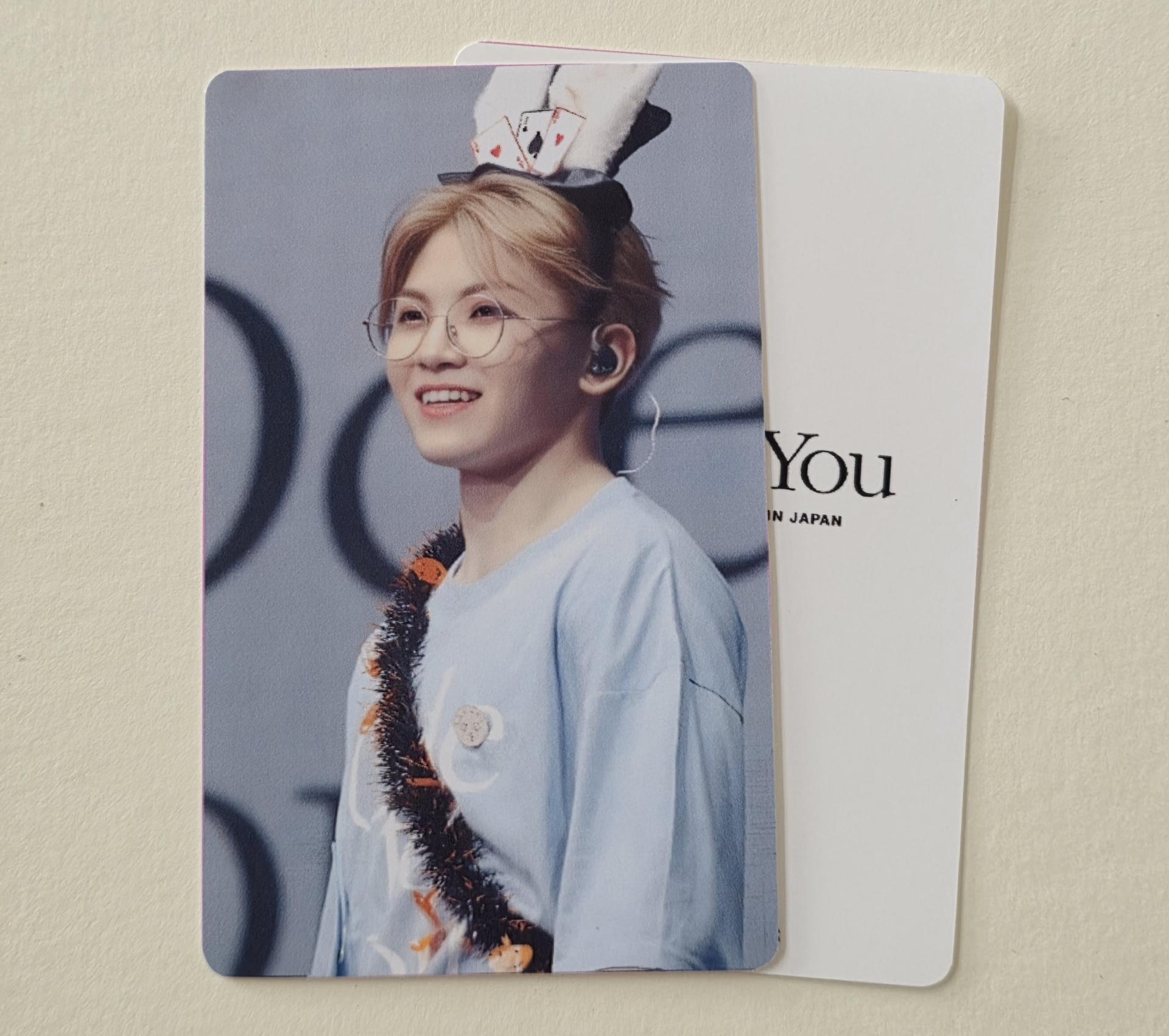 Seventeen: Woozi - Ode to You in Japan DVD/Blueray Photocards 