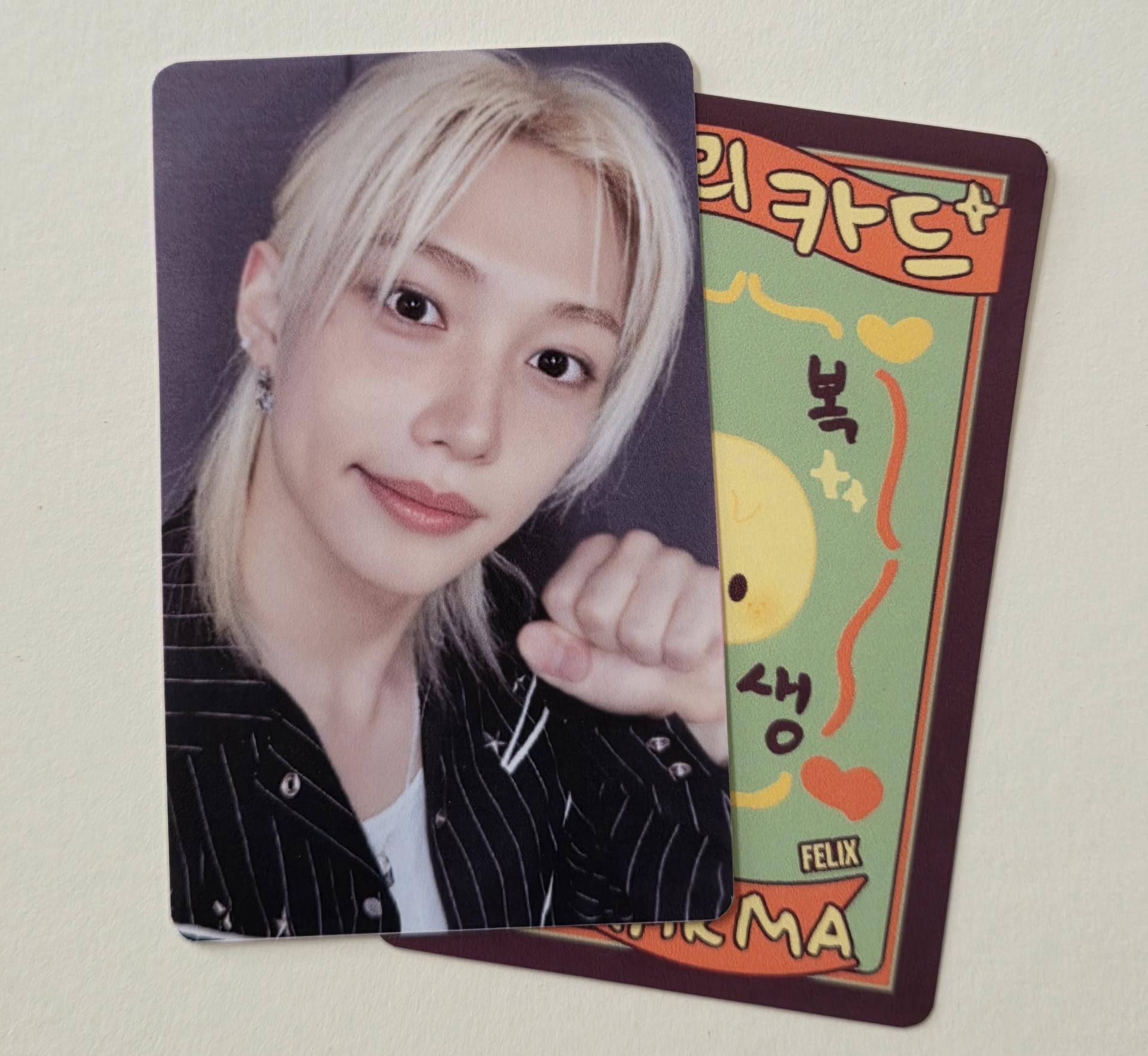 Stray Kids : Karma Fans Shop Lucky Draw Photocards