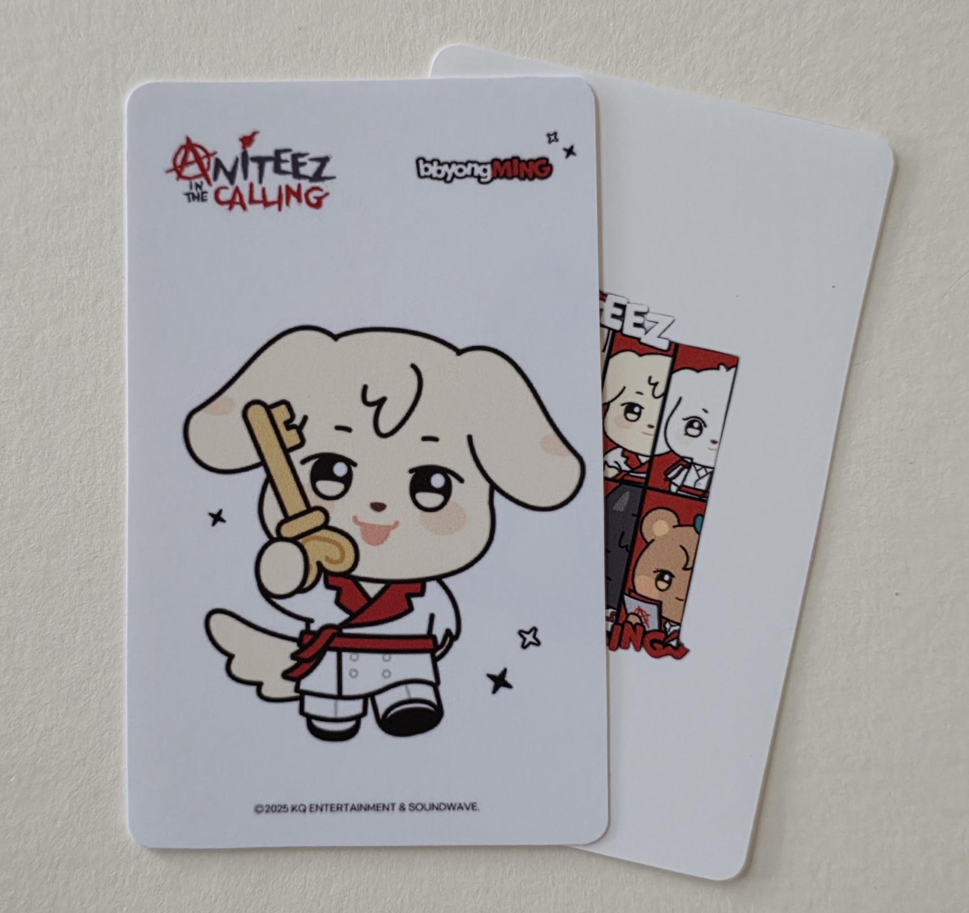 ATEEZ : Aniteez : In the Calling Pop Up Photocards