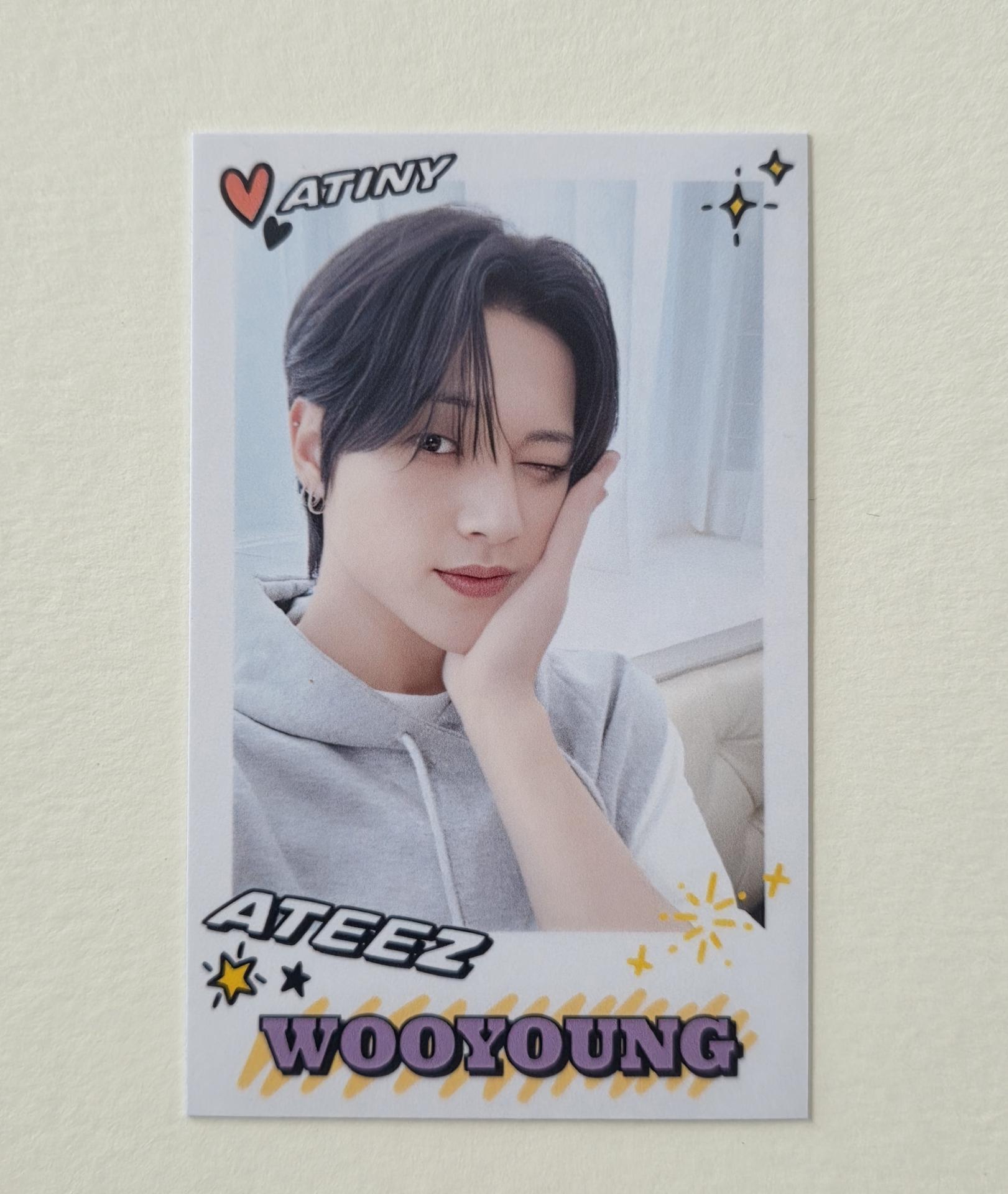 Ateez : Wooyoung - Atiny's Voyage in Japan Photocards