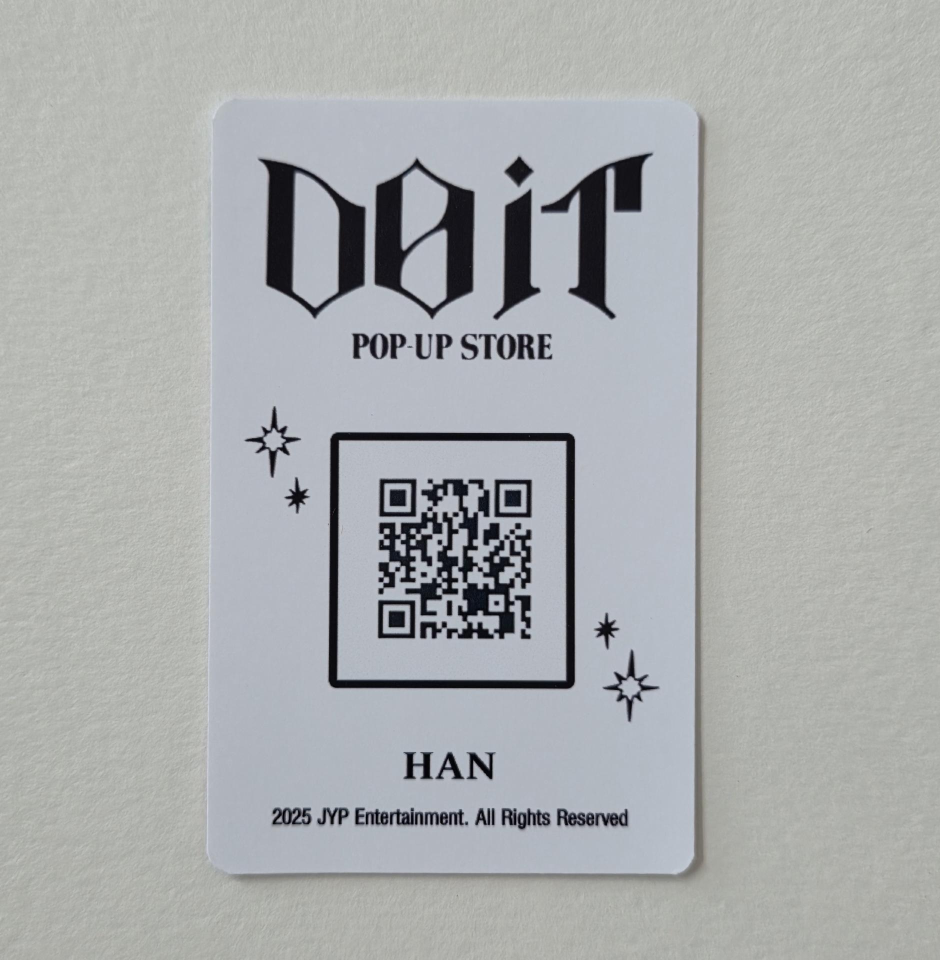 Stray Kids : Han - Do It Real Touch QR Photocards