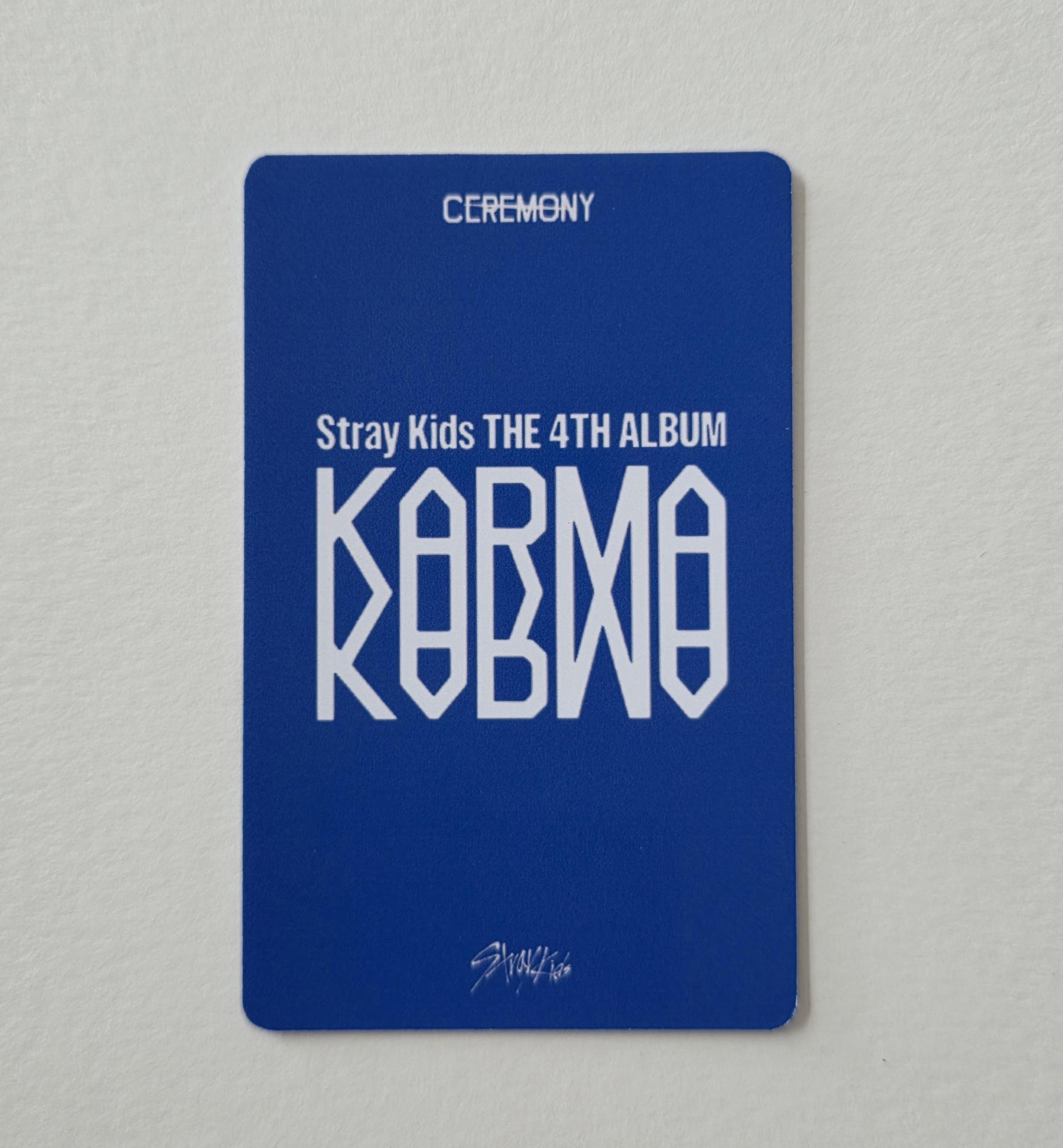 Stray Kids : Han - Karma Streaming Event Photocards