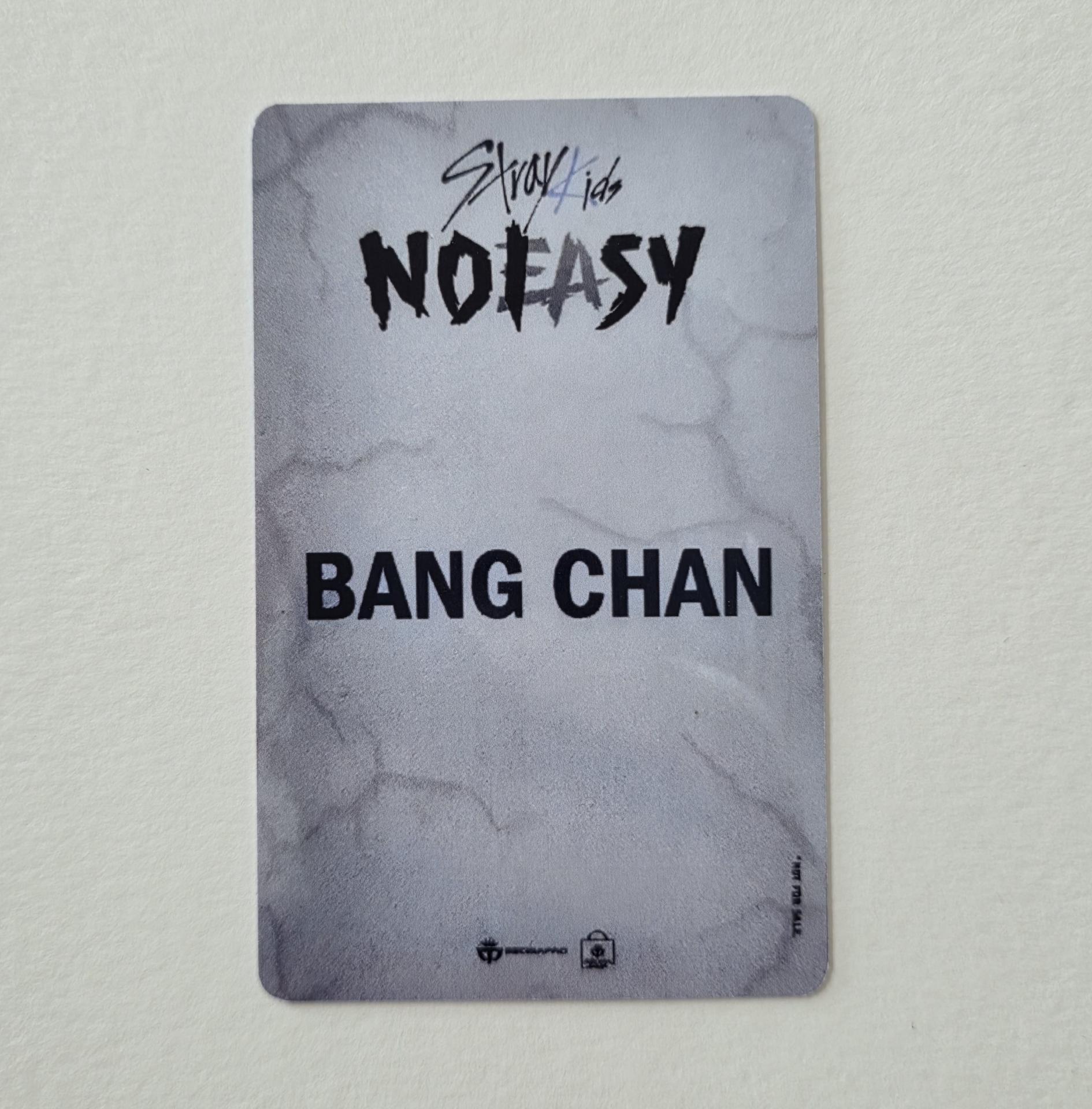 Stray Kids : Bang Chan - No Easy Mecima Photocards