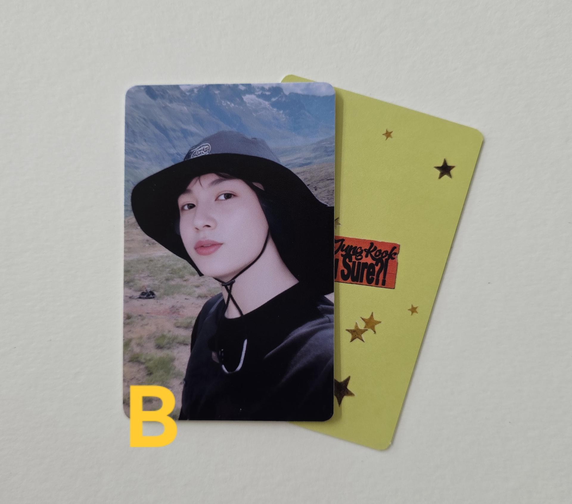 BTS - Jungkook : Are You Sure 2 Photocards