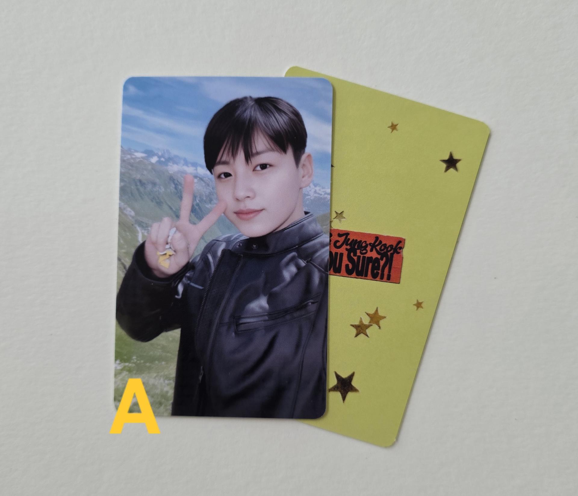 BTS - Jungkook : Are You Sure 2 Photocards