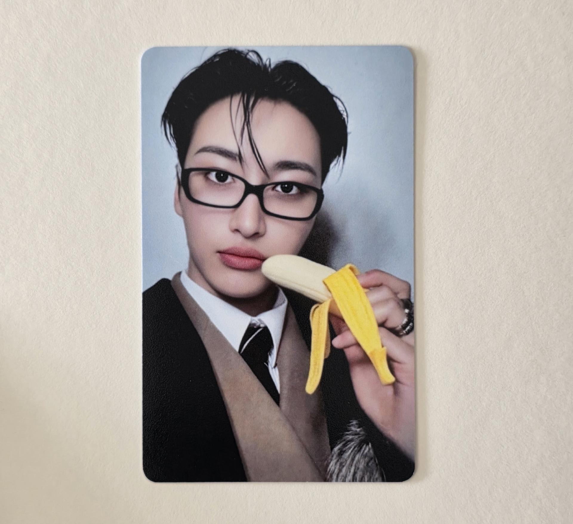 Ateez : Golden Hour 4 Pop Up exclusive Banana Photocards