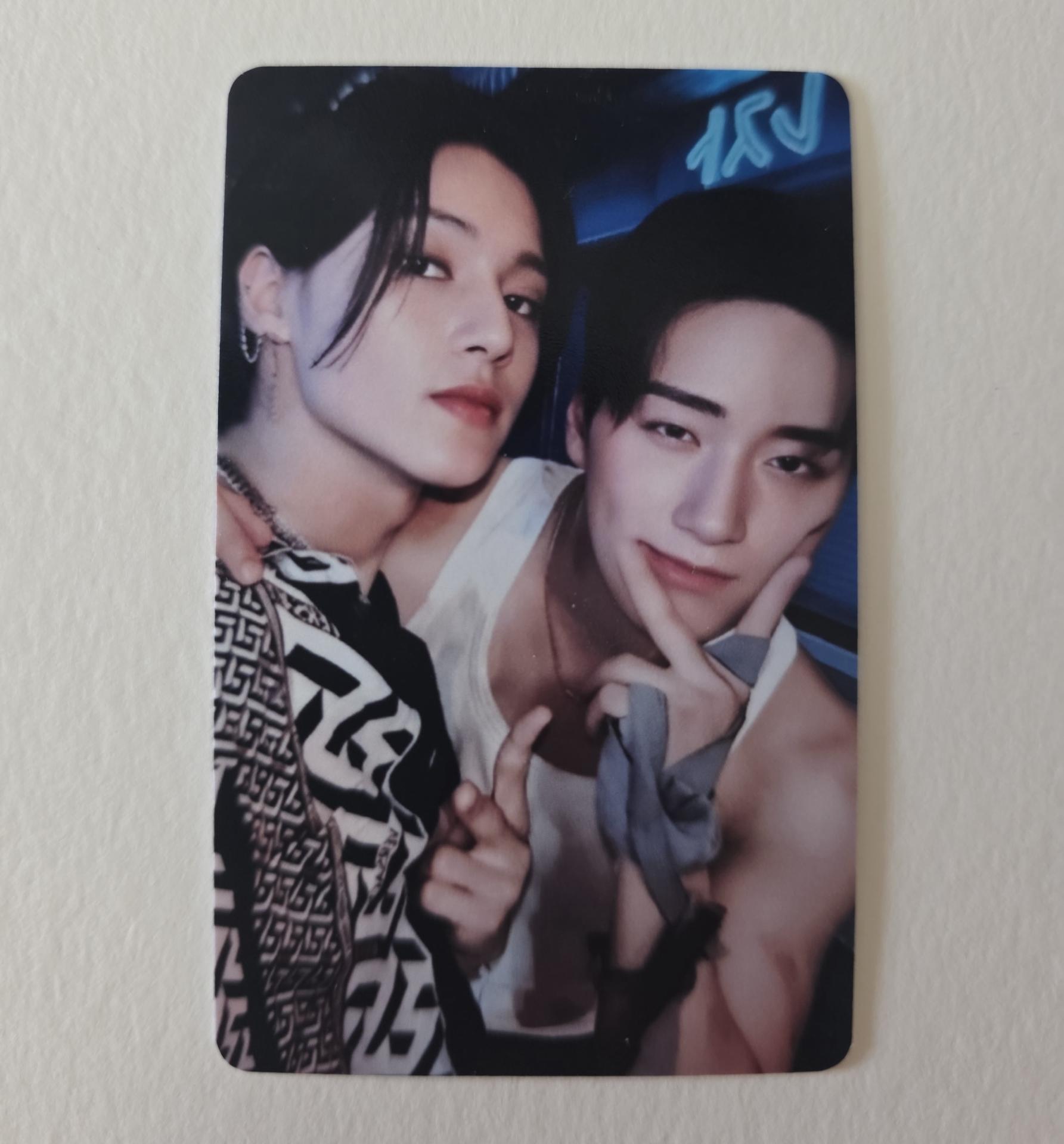 Ateez : San/Wooyoung The World EP 2 Outlaw Minirecord  LD  Photocards