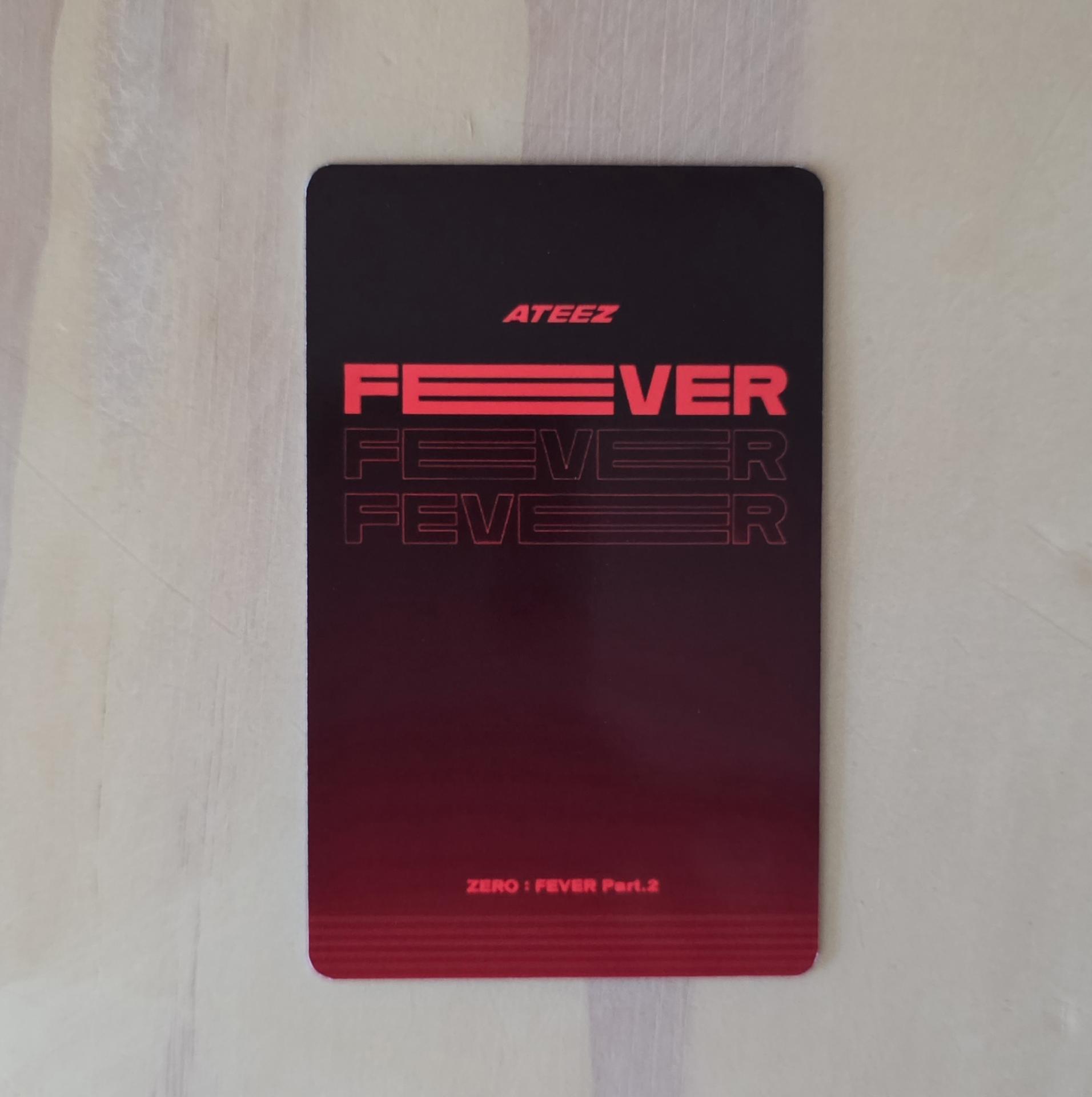 Ateez : Zero Fever Part.2 Joeun Music Unit Photocards