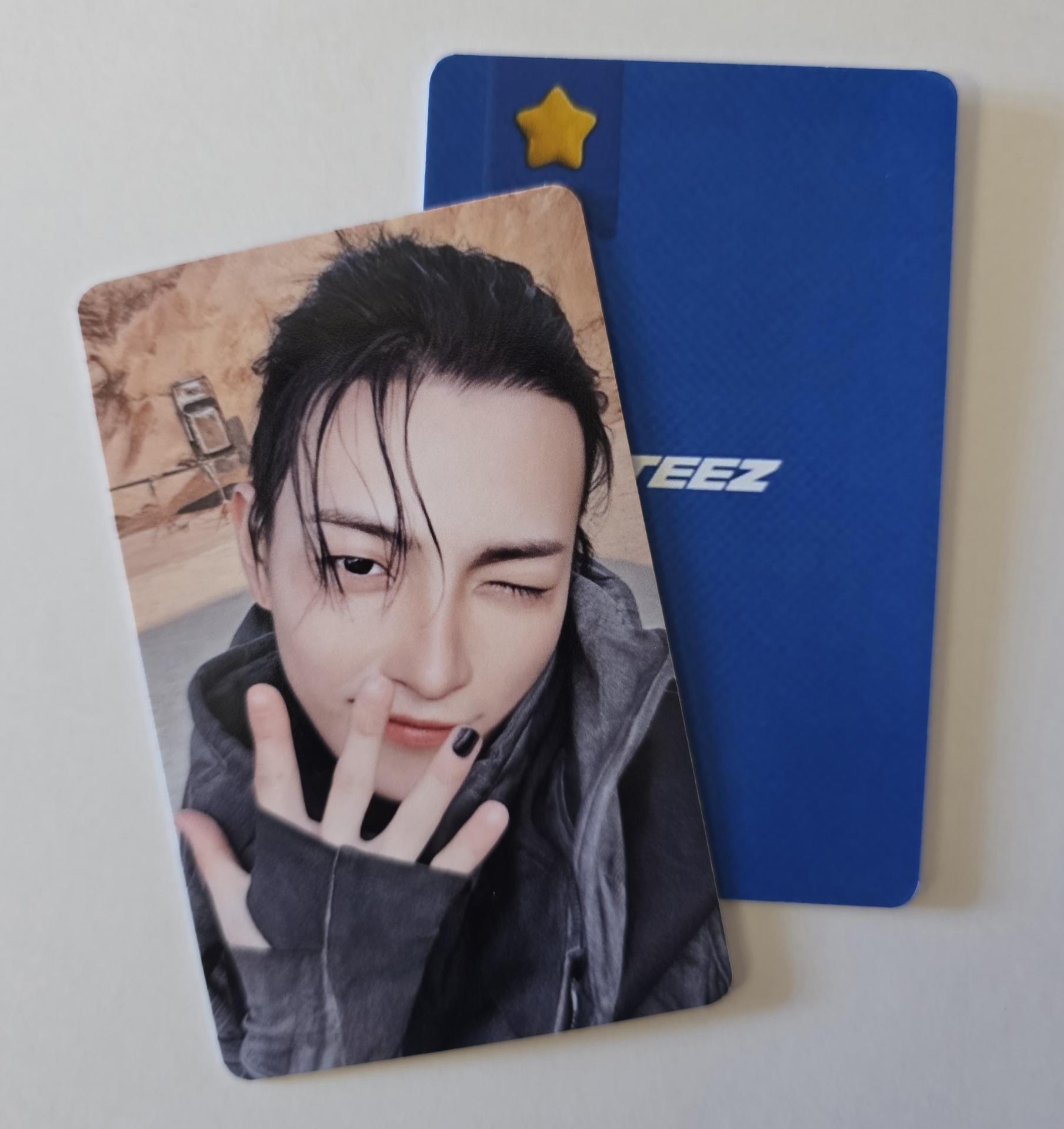 Ateez : Golden Hour 4 Hello82 FYP Pop Up Photocards Hongjoong