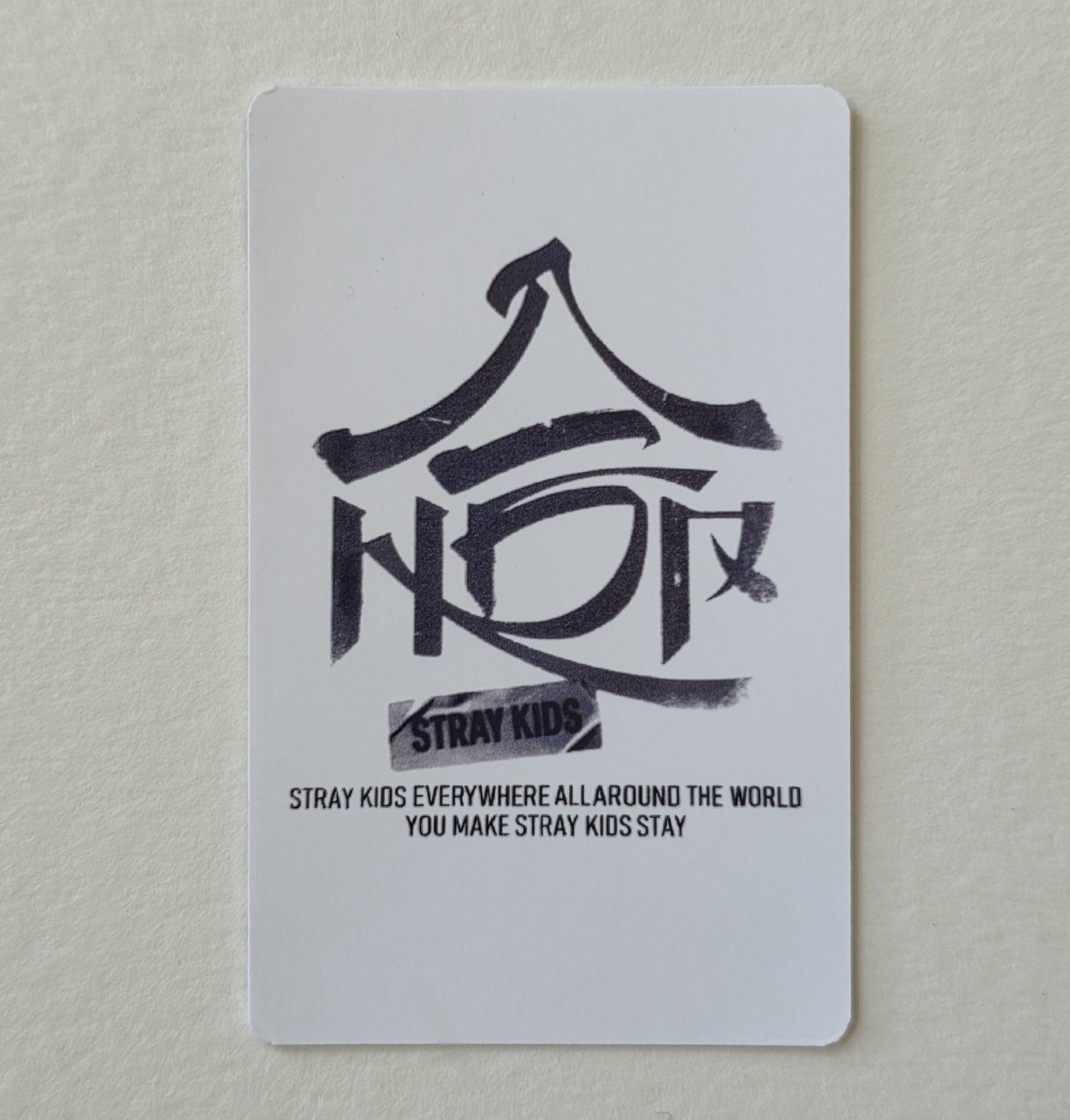 Stray Kids - Hop Real Touch Pop Up QR Photocards 