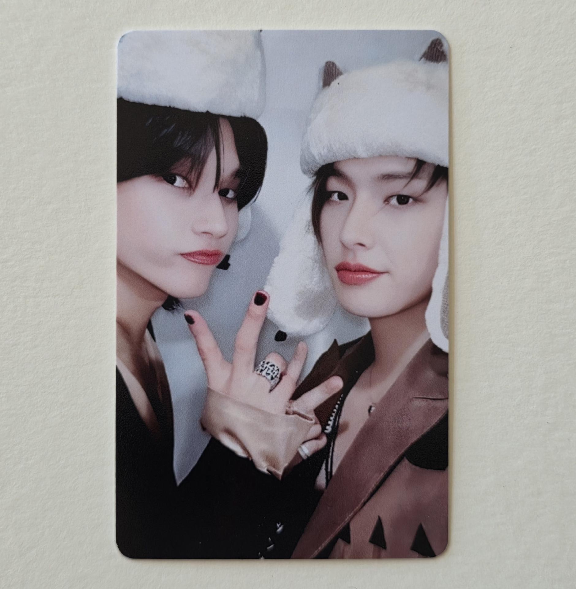 Ateez : Golden Hour 2 Apple Music Fansign Wooyoung/Mingi Unit Photocards