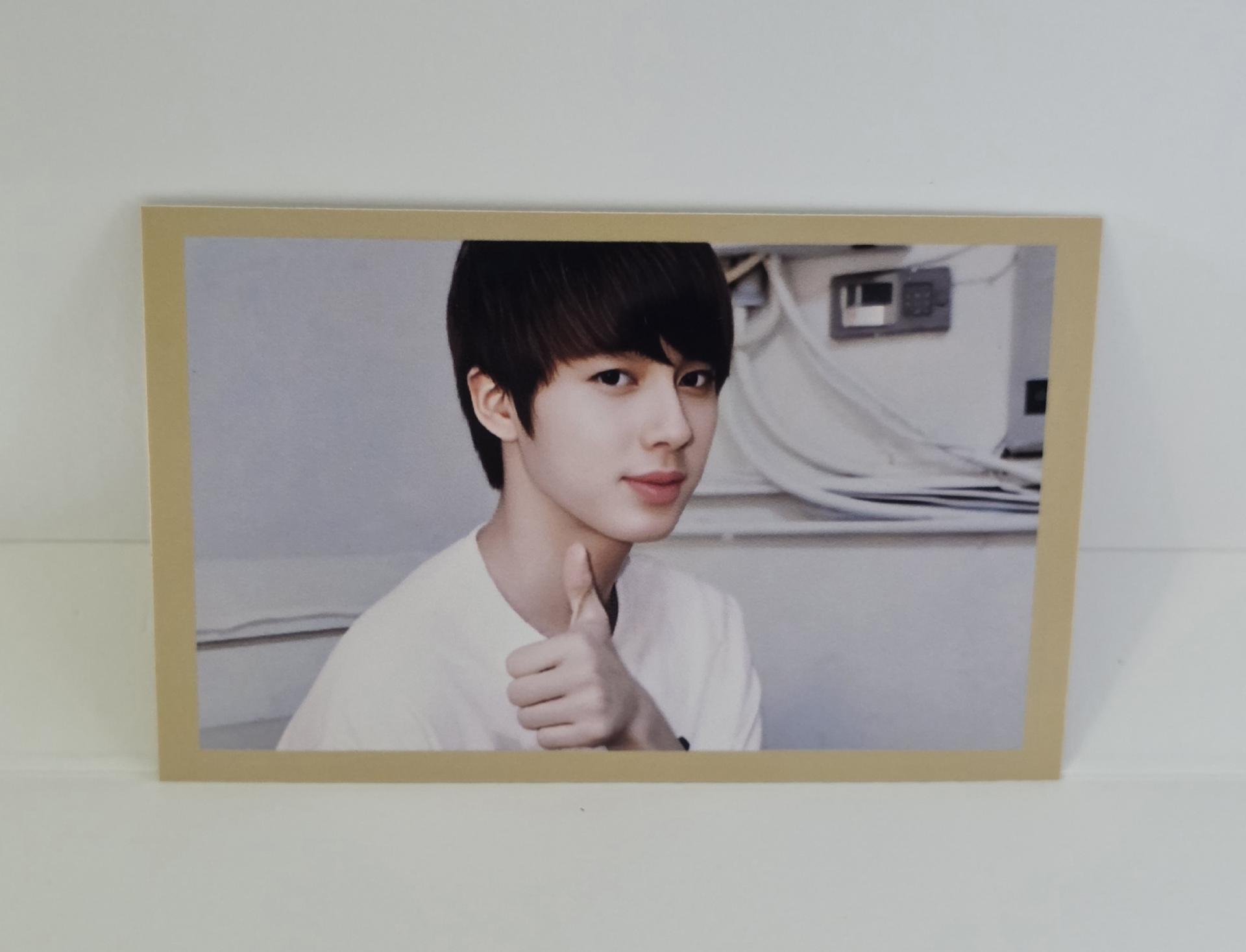 BTS Seasons Greetings 2014 1st Fan club Diary Photocards Jin
