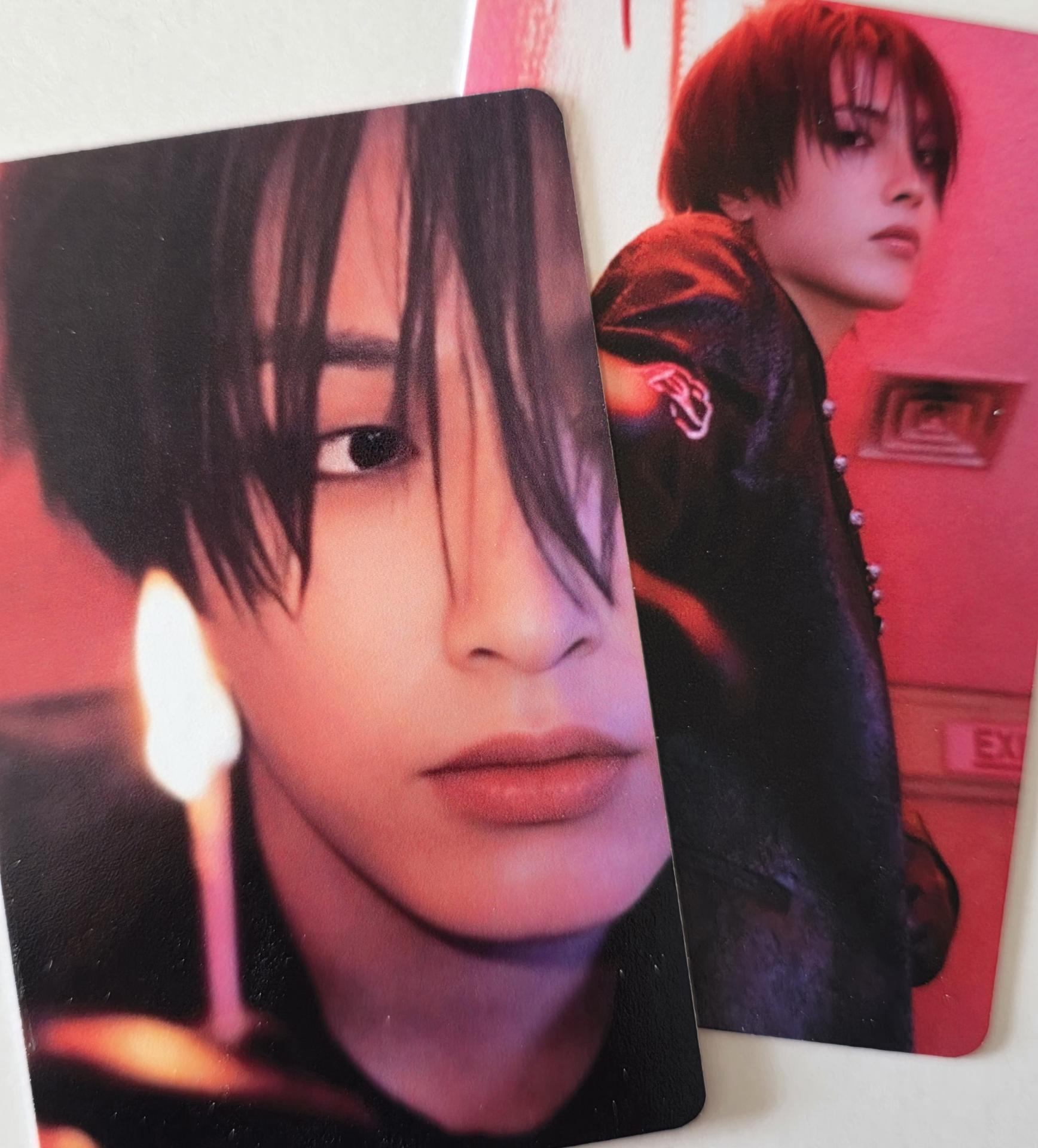 Ateez : Golden Hour Part 3 : In Your Fantasy Poca Album Hongjoong Photocards