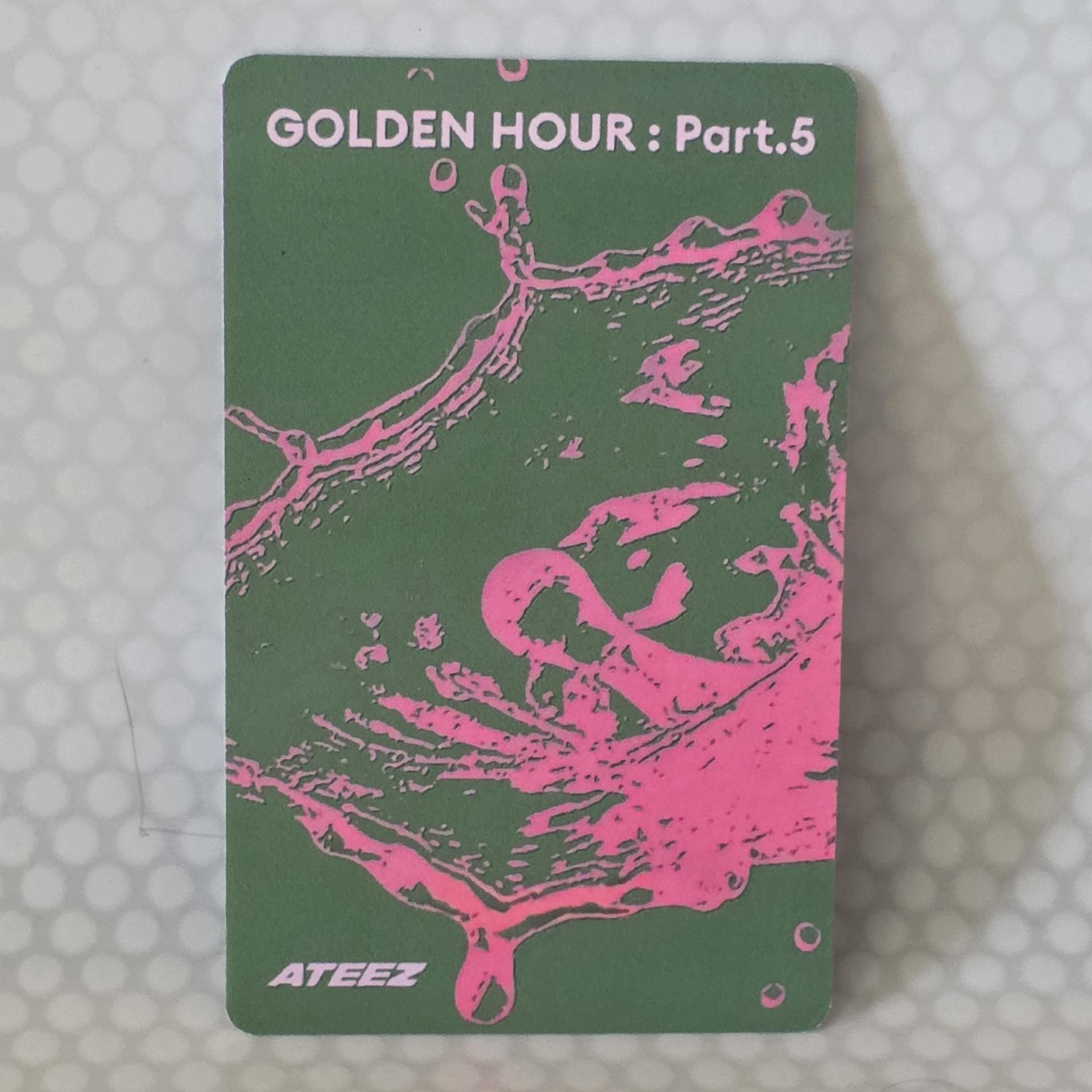 ATEEZ : Golden Hour 5  Pop-Up Lottery - HMPH Photocards