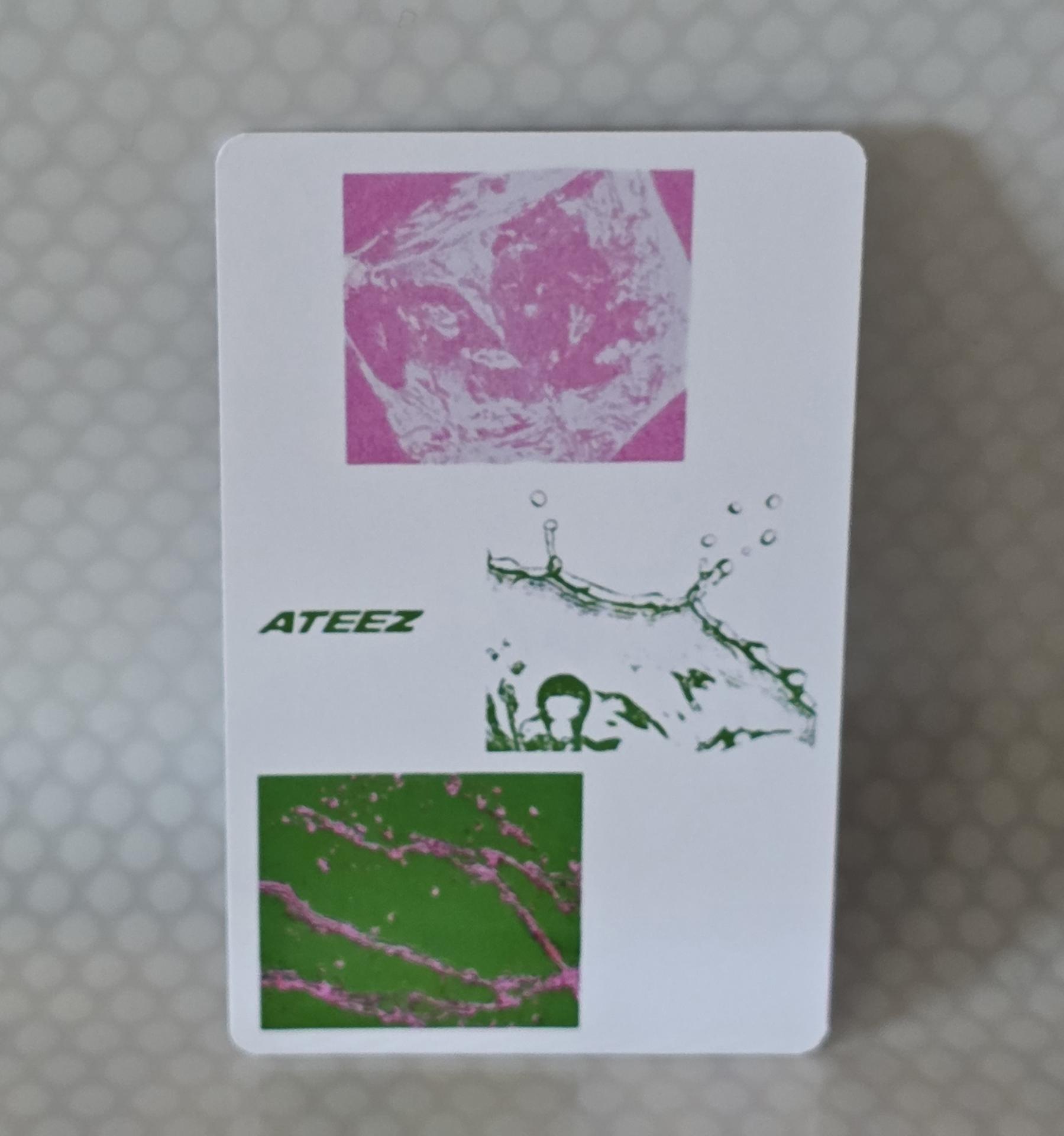 Ateez: Golden Hour Part 5 - Single CD Photocards
