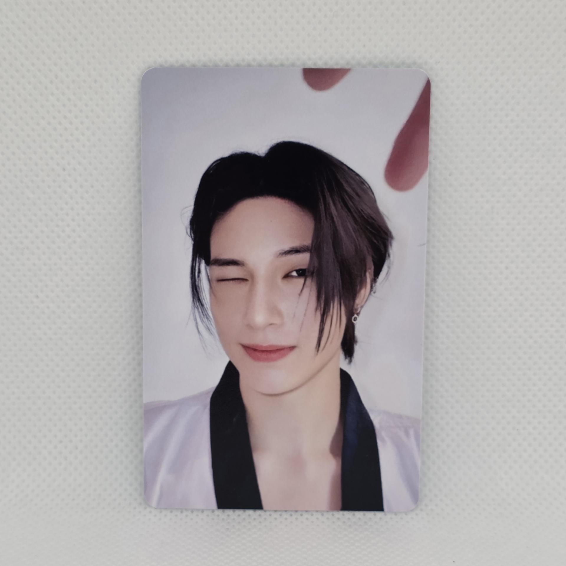 Ateez : World EP. Fin : Will Minirecord Photocards Wooyoung