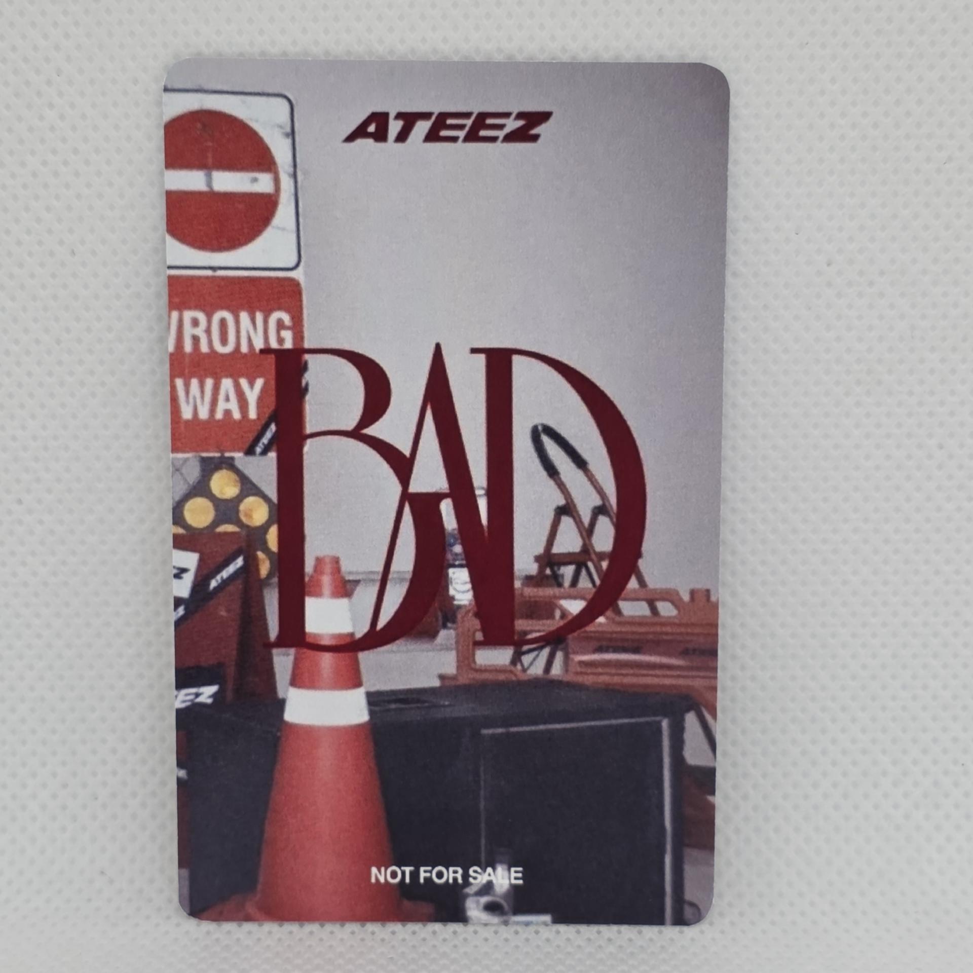 Ateez : BAD - Japan Fan Club Ver 1 Photocards