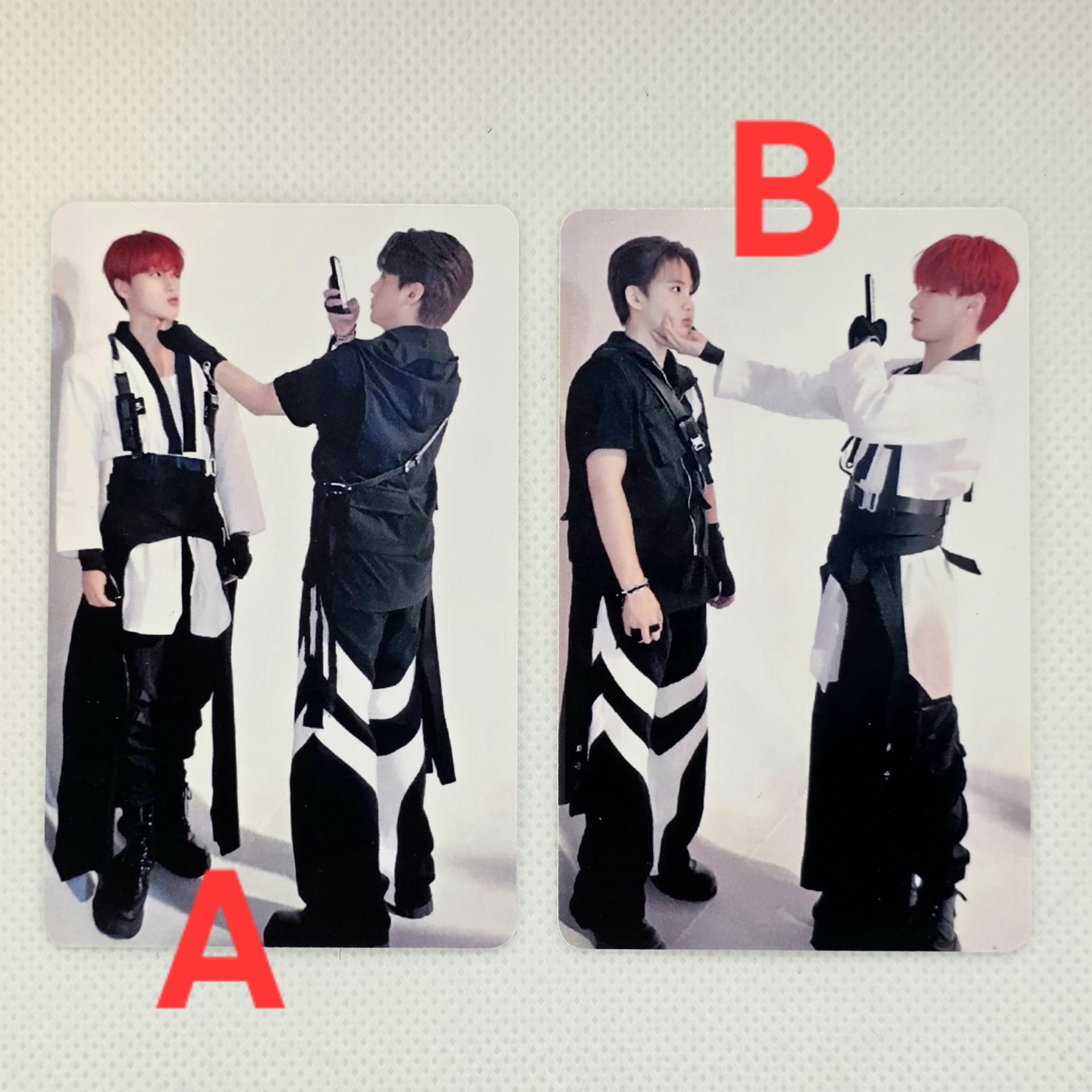 Ateez : World EP. Fin : Will Minirecord Unit Photocards San and Jongho