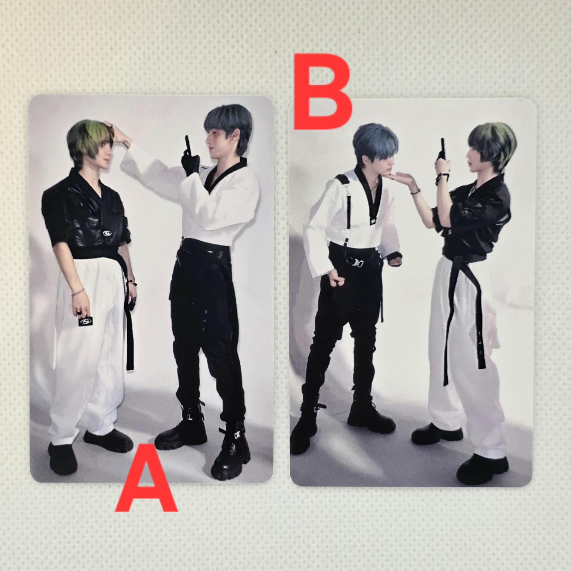 Ateez : World EP. Fin : Will Minirecord Unit Photocards Yunho and Yeosang