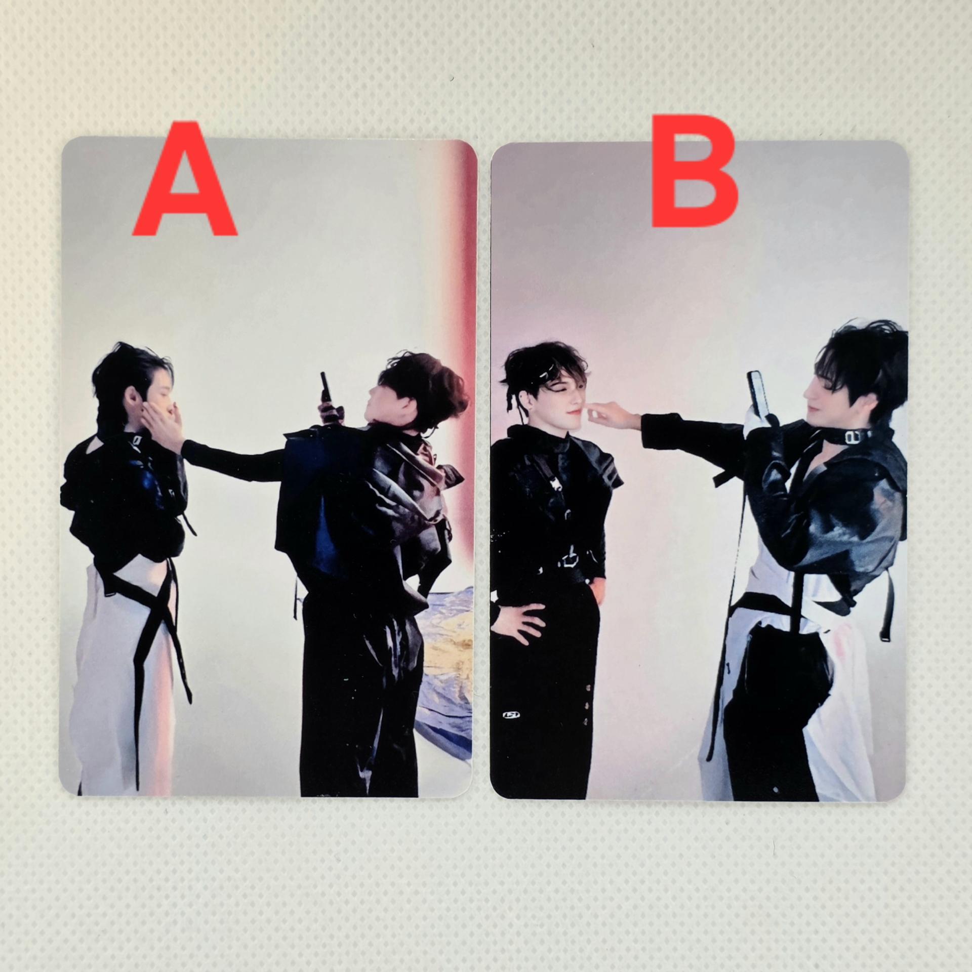 Ateez : World EP. Fin : Will Minirecord Unit Photocards Hongjoong and Seonghwa