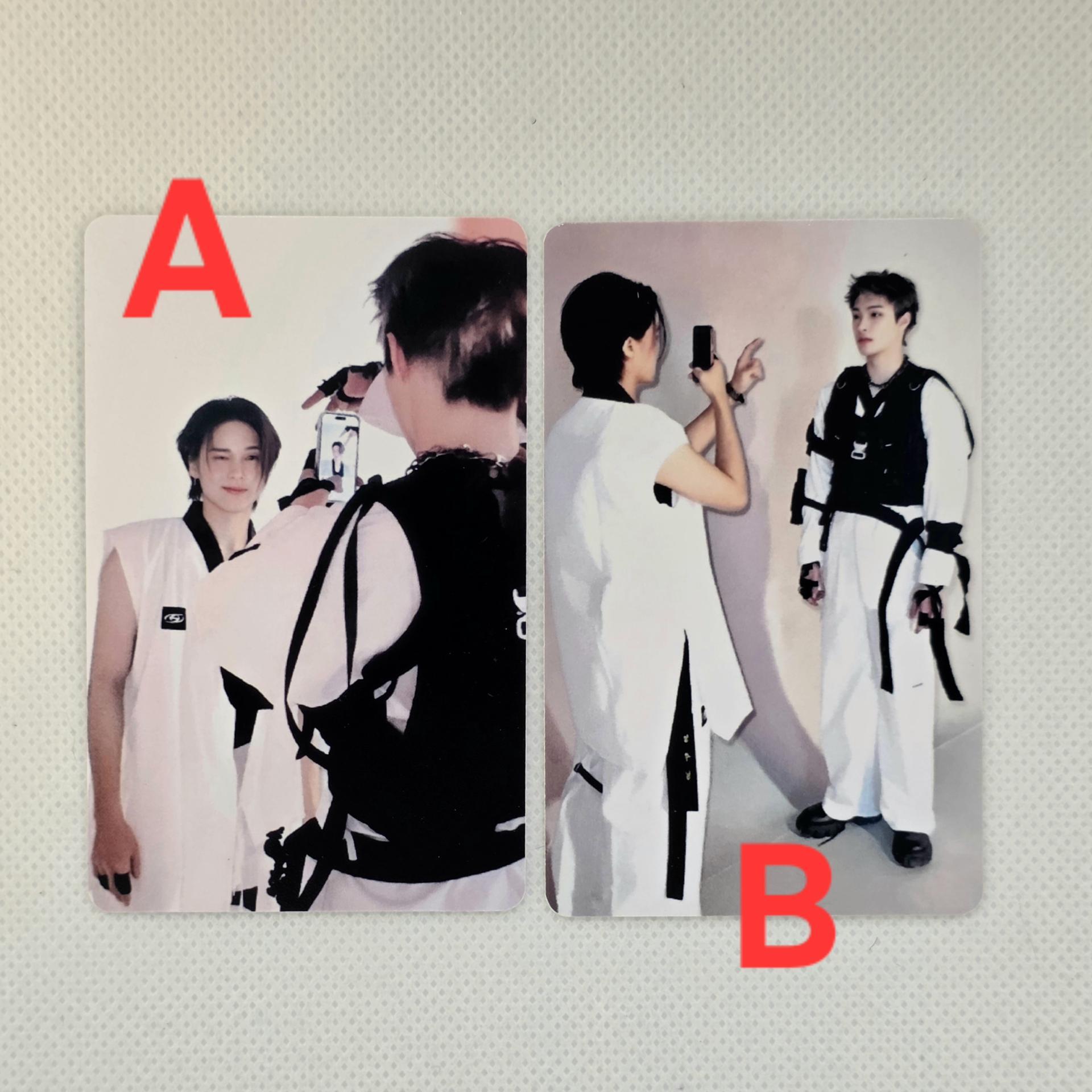 Ateez : World EP. Fin : Will Minirecord Unit Photocards Mingi and Wooyoung