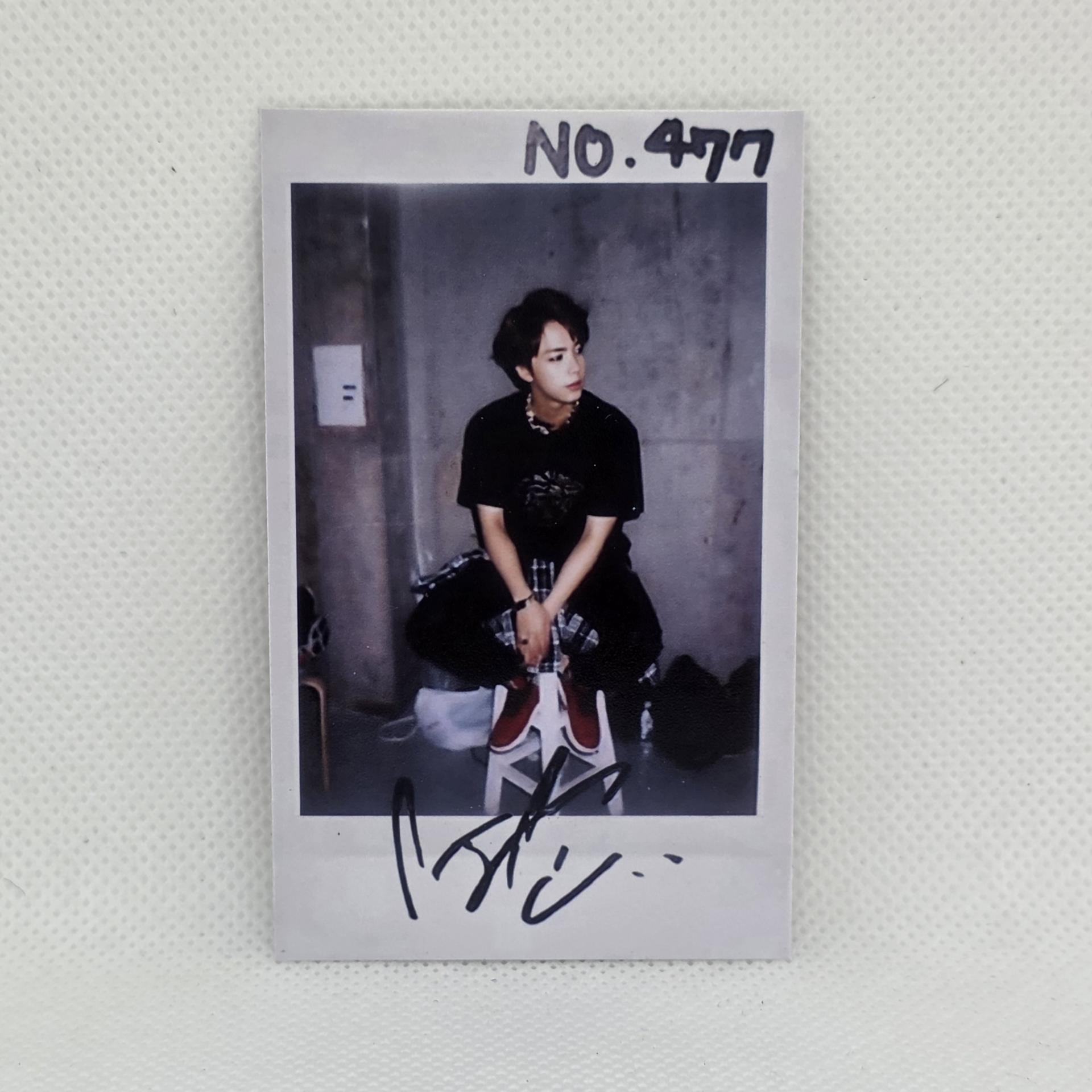 BTS - Dark & Wild 777 Polaroids Jin 477