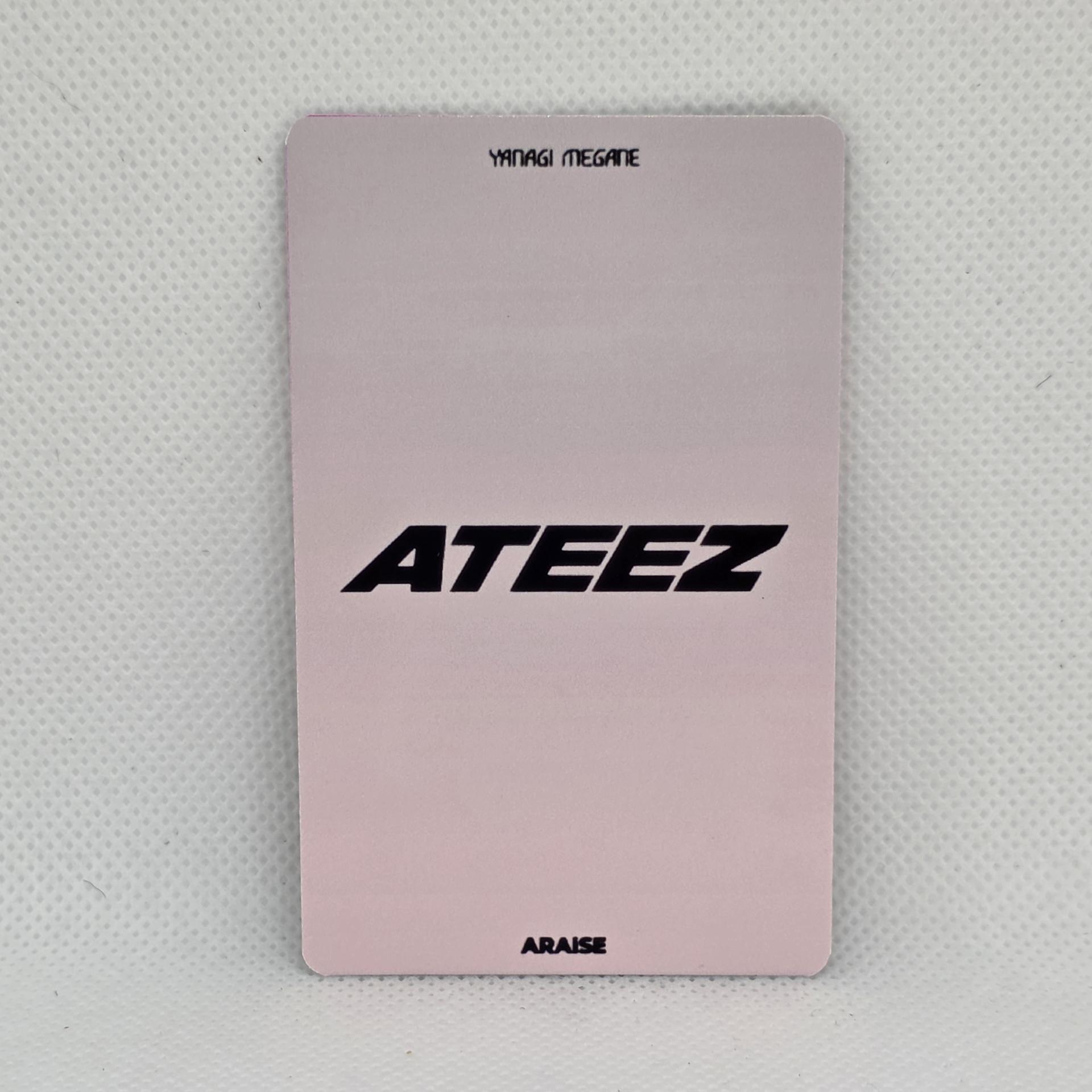 Ateez : Matz, Seonghwa Hongjoong Yanagimagane X Ateez Photocards