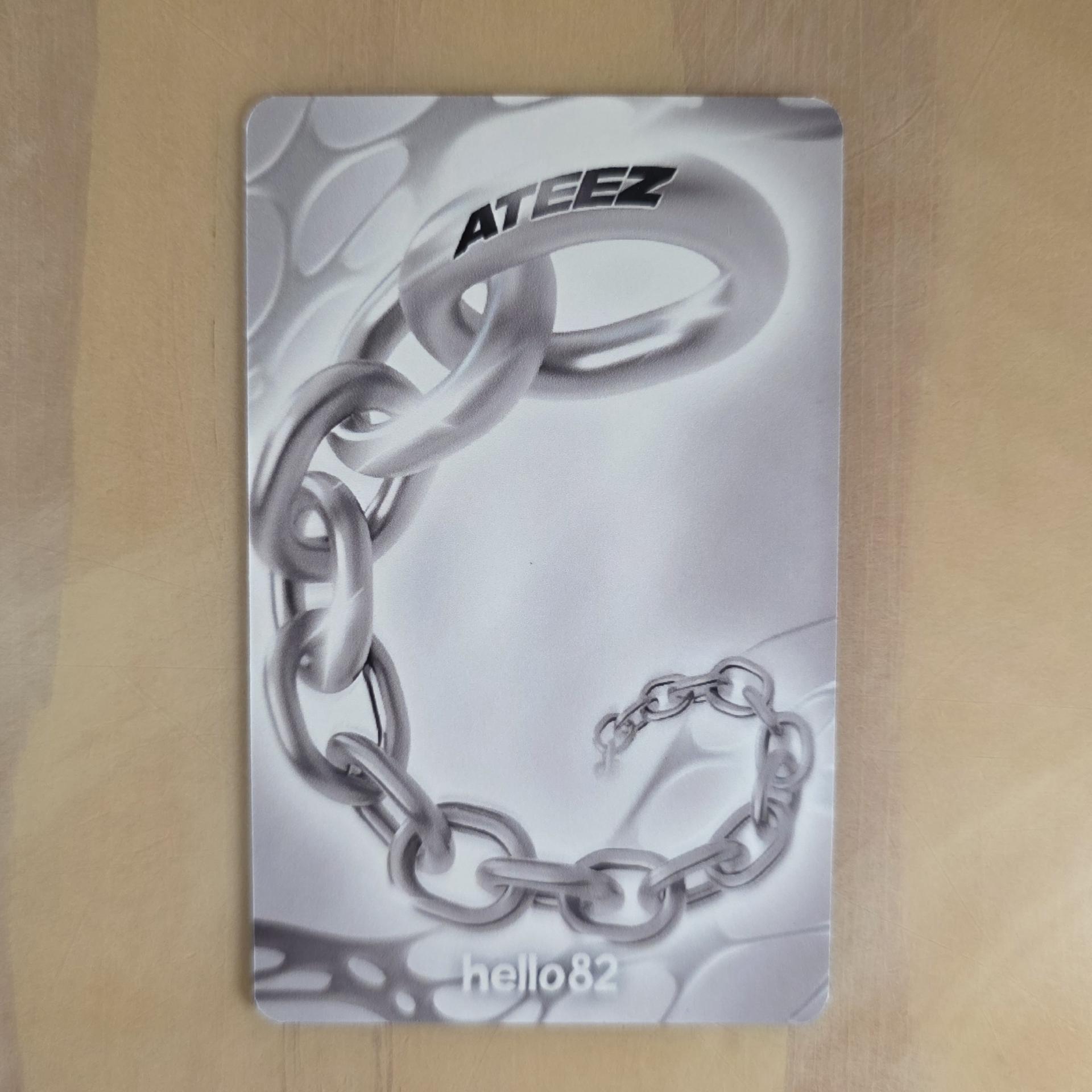 Ateez : Golden Hour 2 Hello82 Chain Ver Photocards