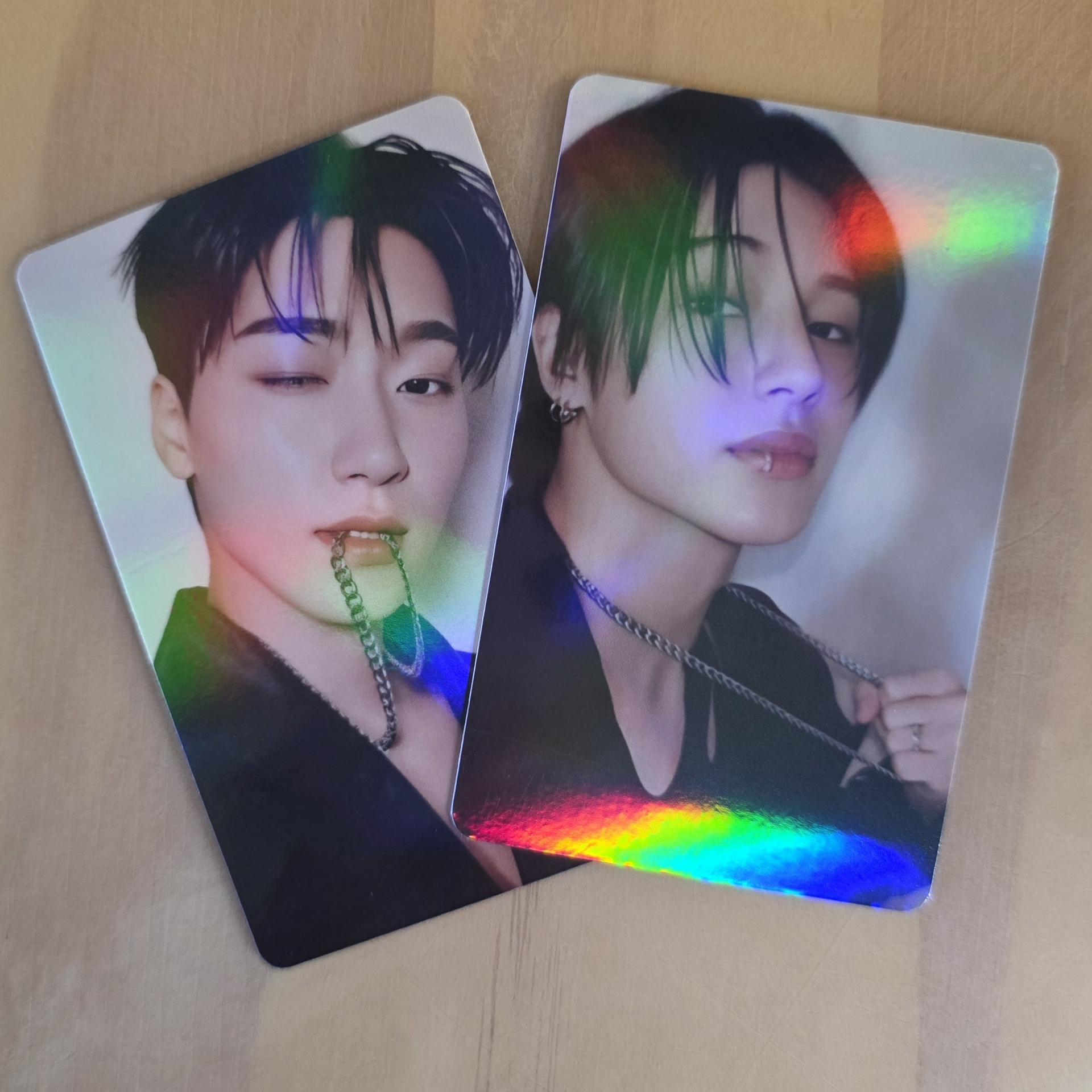 Ateez : Golden Hour 2 Hello82 Chain Ver Photocards San Wooyoung