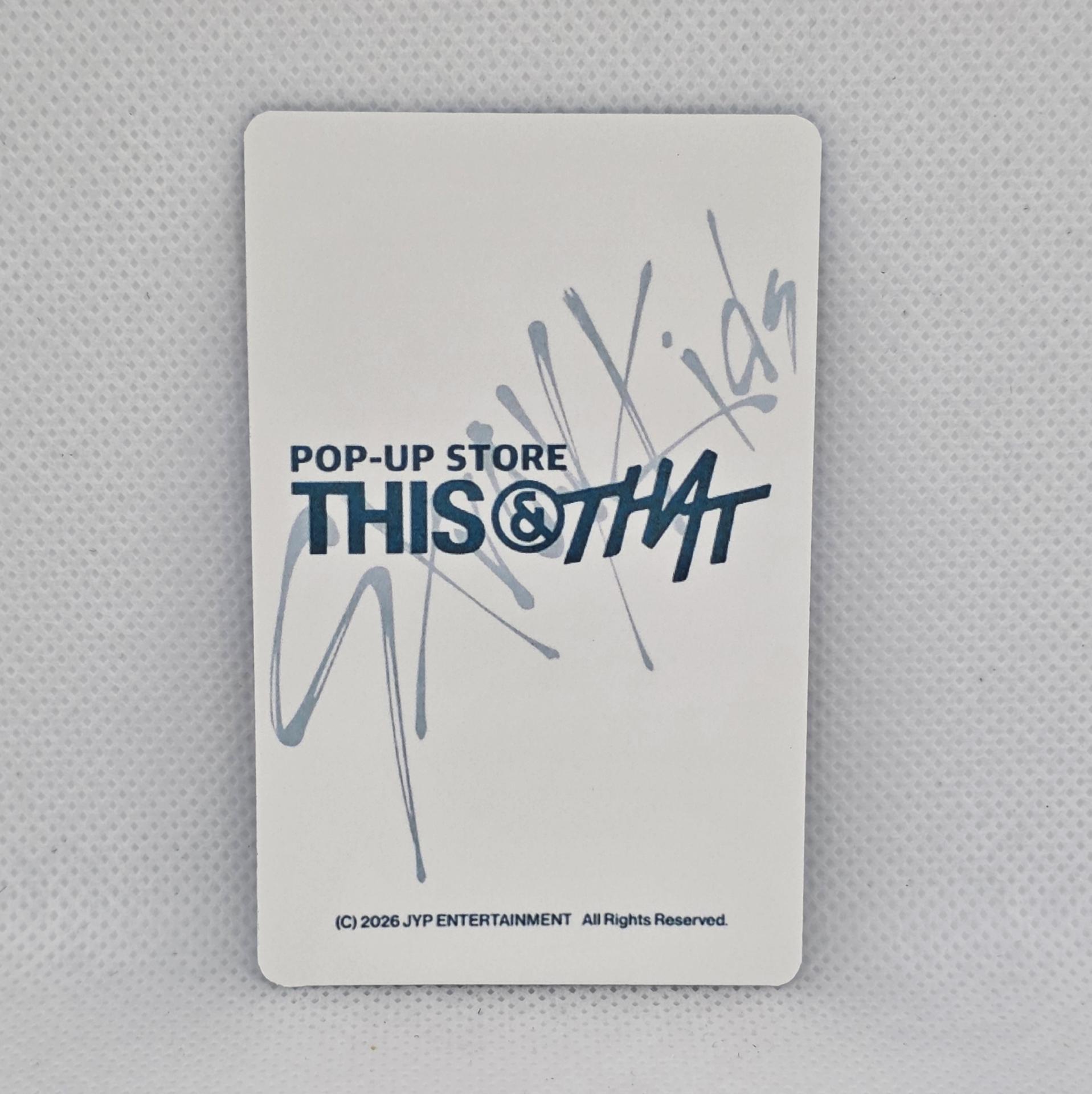 Stray Kids : This or That Soundwave Pop Up  Photocards