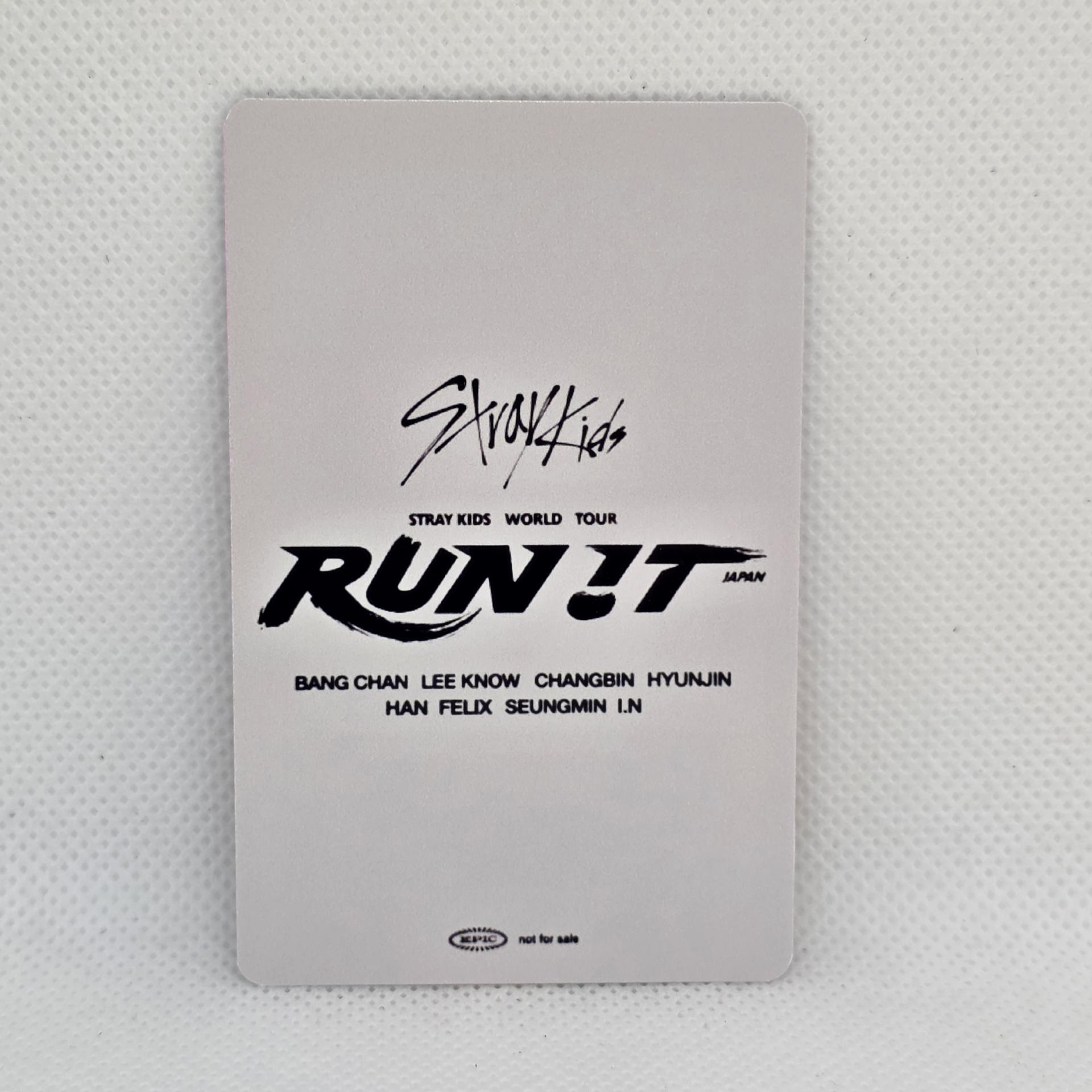 Stray Kids : Run It Nagoya 9/6 Venue exclusive Photocards
