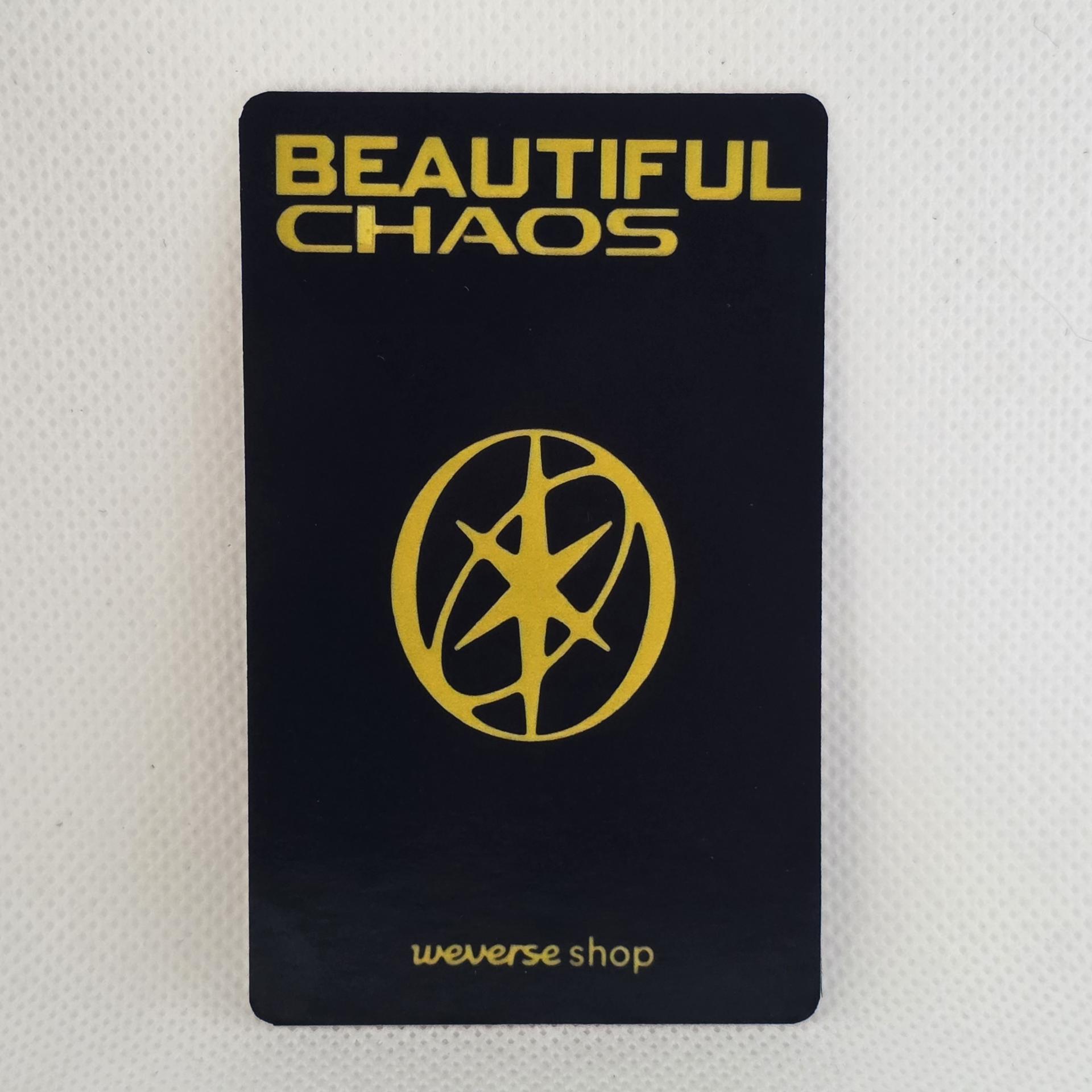 Katseye : Beautiful Chaos - Manon WV Fancall Photocards