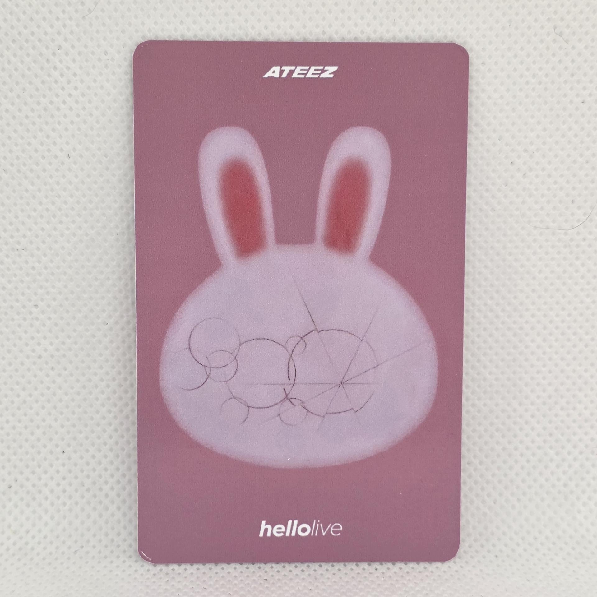 ATEEZ Golden Hour4 Hellolive 3rd Fansign Photocards