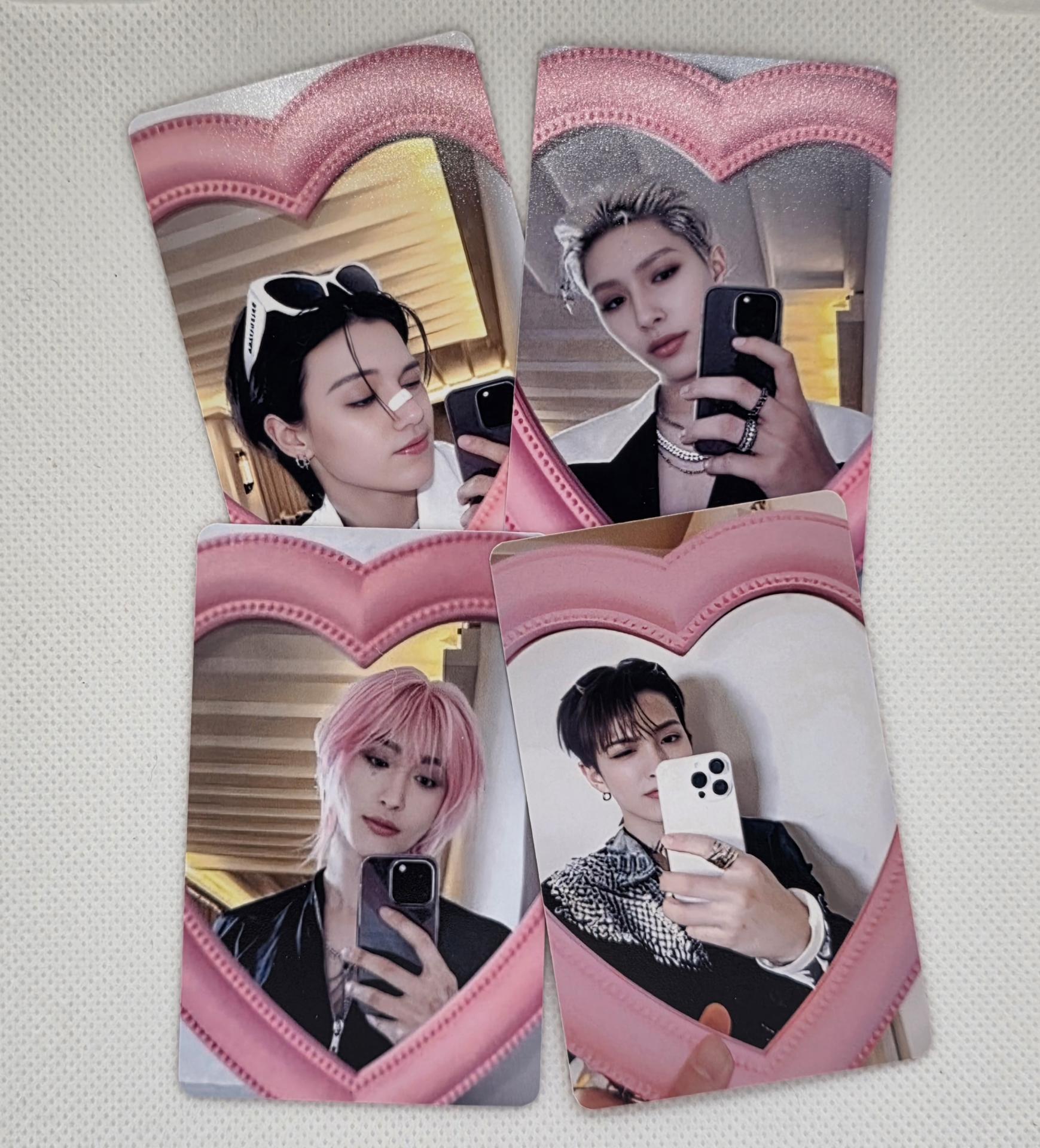 ATEEZ : Golden Hour 2 Makestar Mirror Selfie Photocards