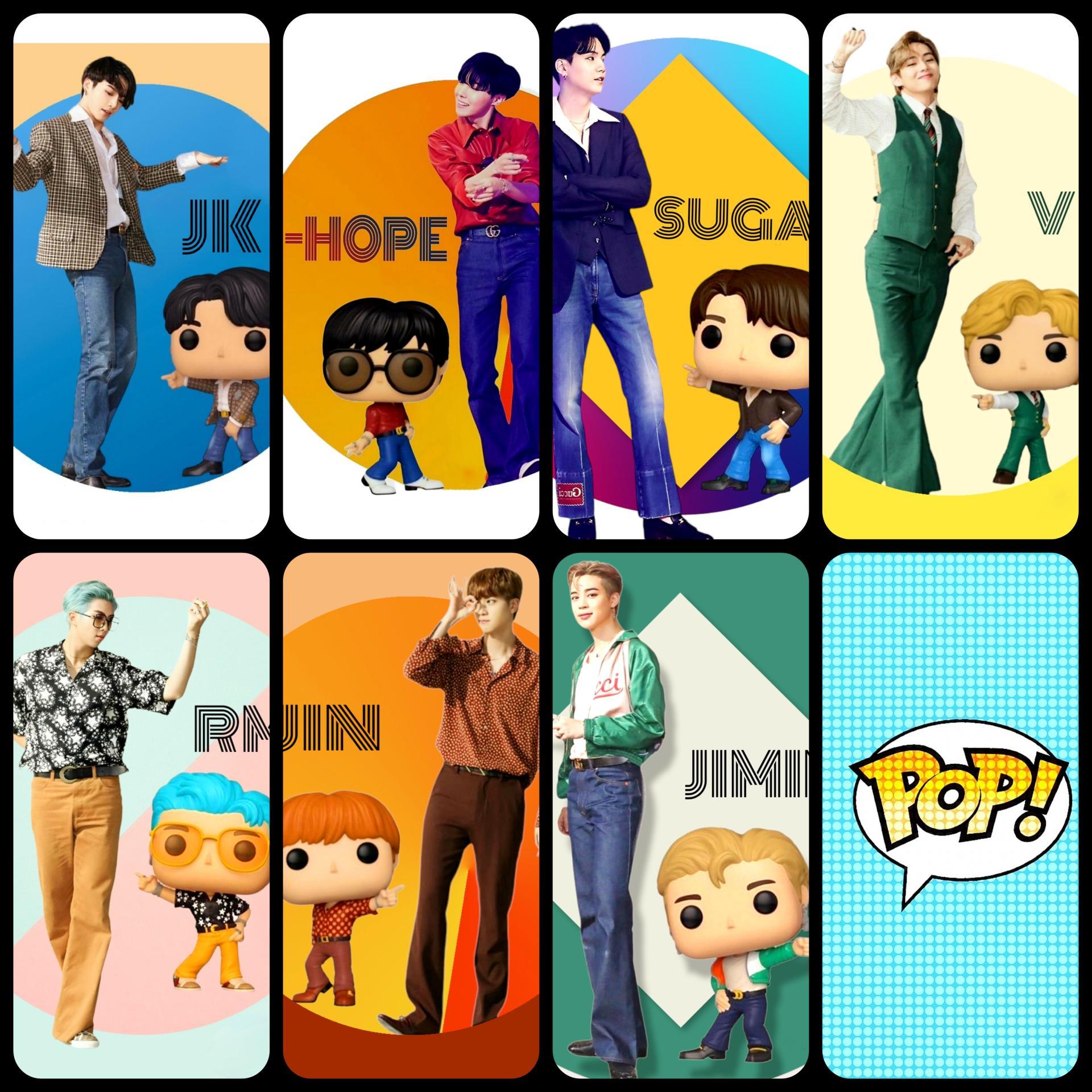 BTS x Funko Pop Photocards Army Corner Store
