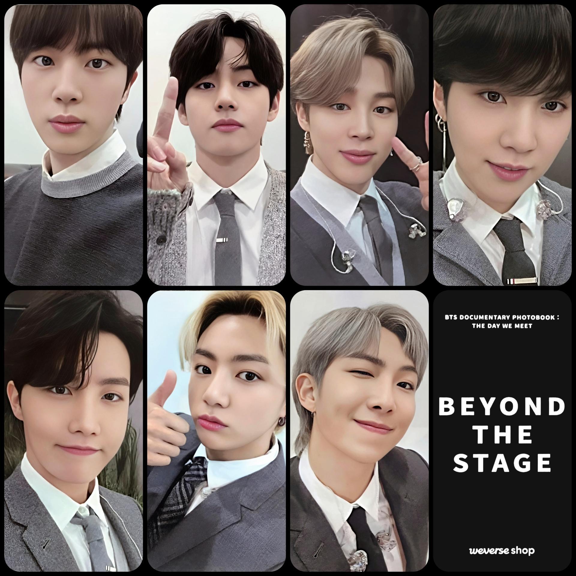 BTS - Beyond The Stage Photobook WV Special Event photocards