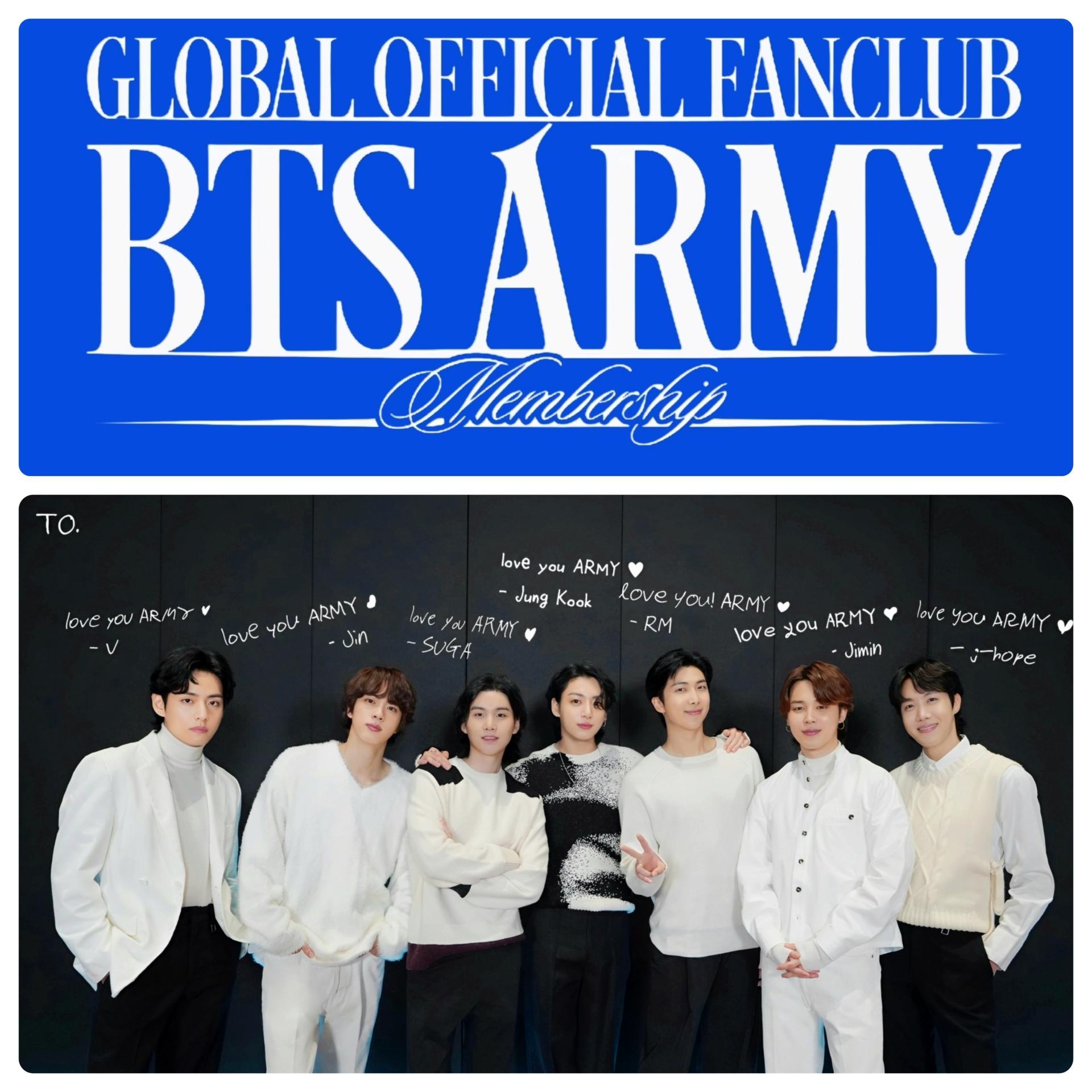 BTS - 2024 Personalized Membership Card or Postcard  