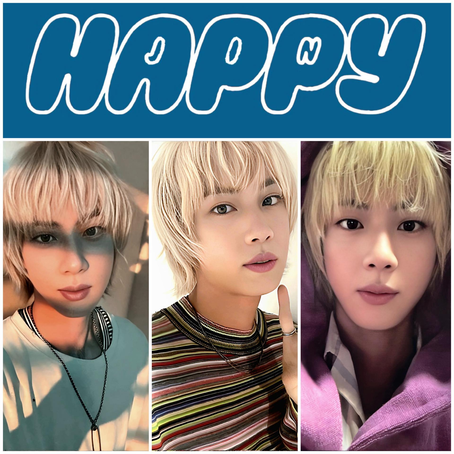 Jin : Happy -Navigate Album Photo Cards