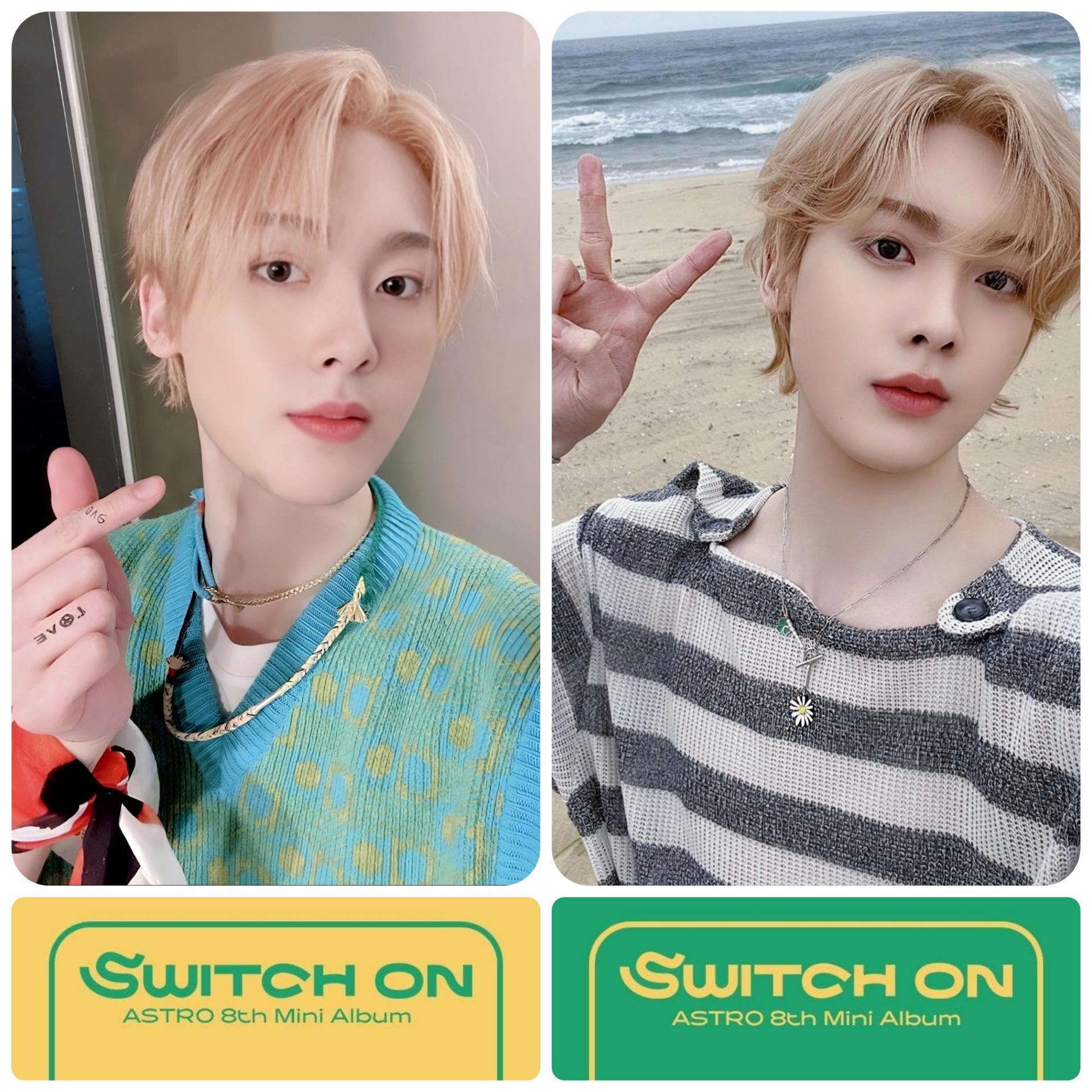 ASTRO : Switch On Online Broadcast Photo Cards  