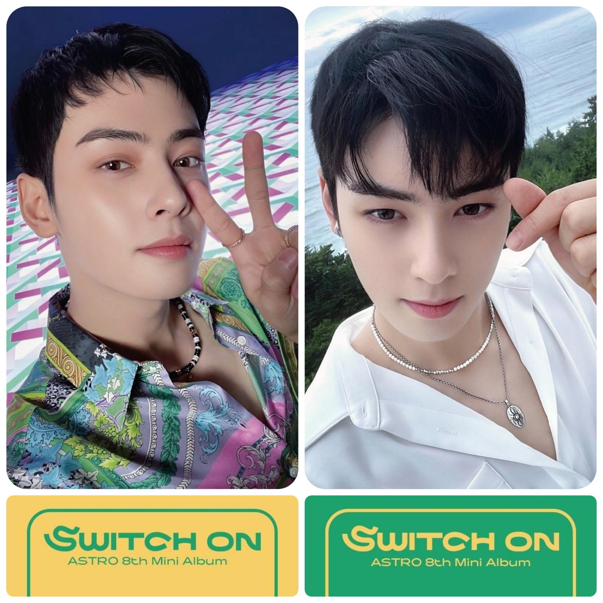 ASTRO : Switch On Online Broadcast Photo Cards  