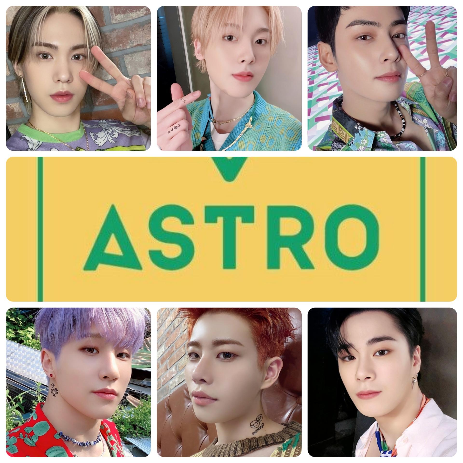 ASTRO : Switch On Online Broadcast Photo Cards  