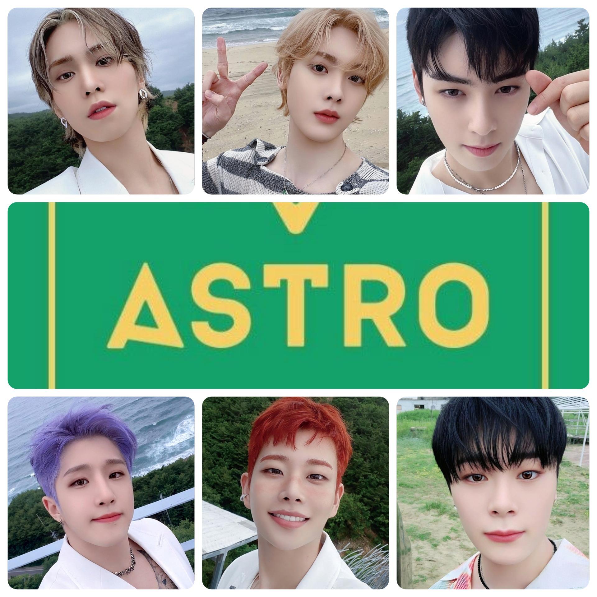 ASTRO : Switch On Online Broadcast Photo Cards  