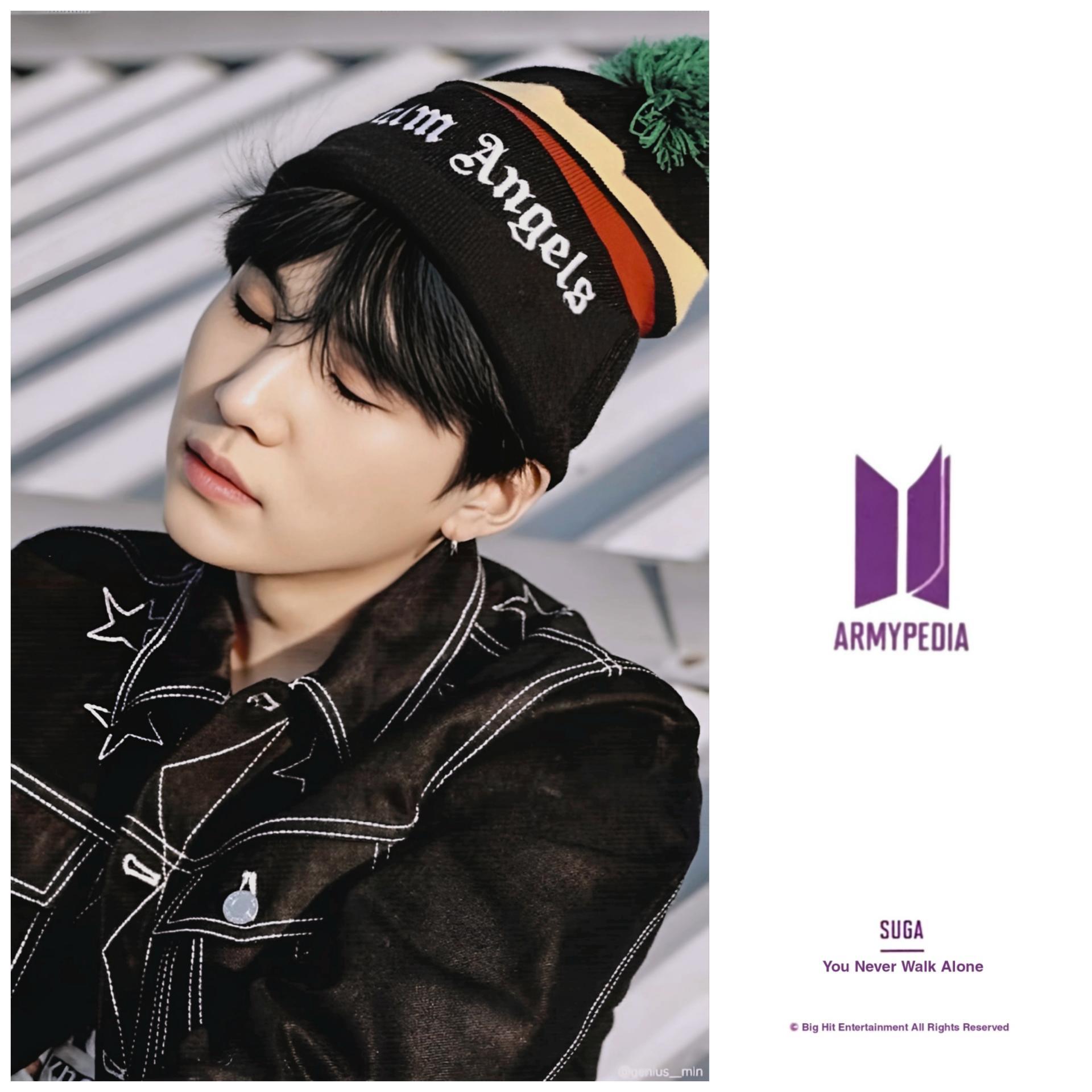 Yoongi : Armypedia Postcard  Collection