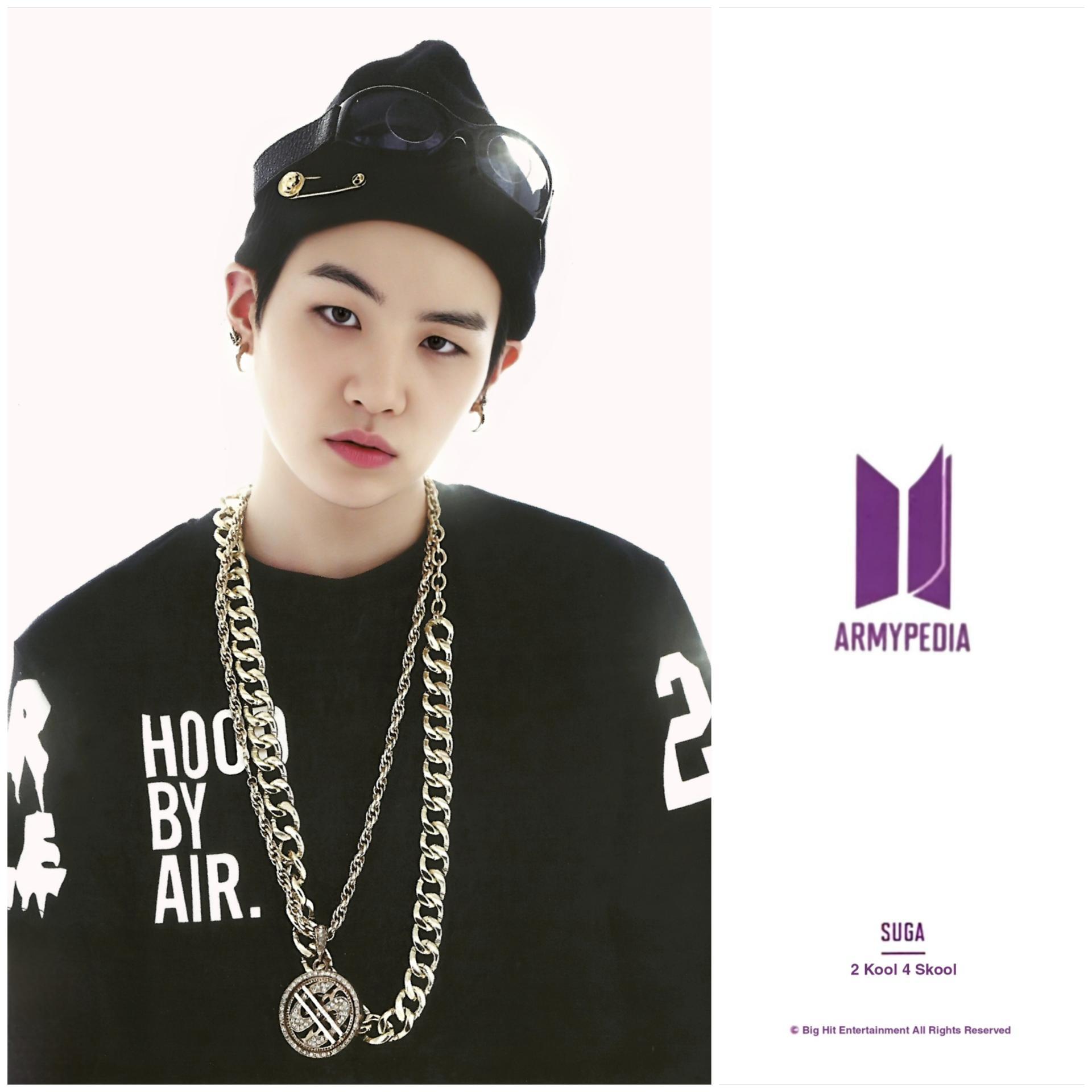 Yoongi : Armypedia Postcard  Collection