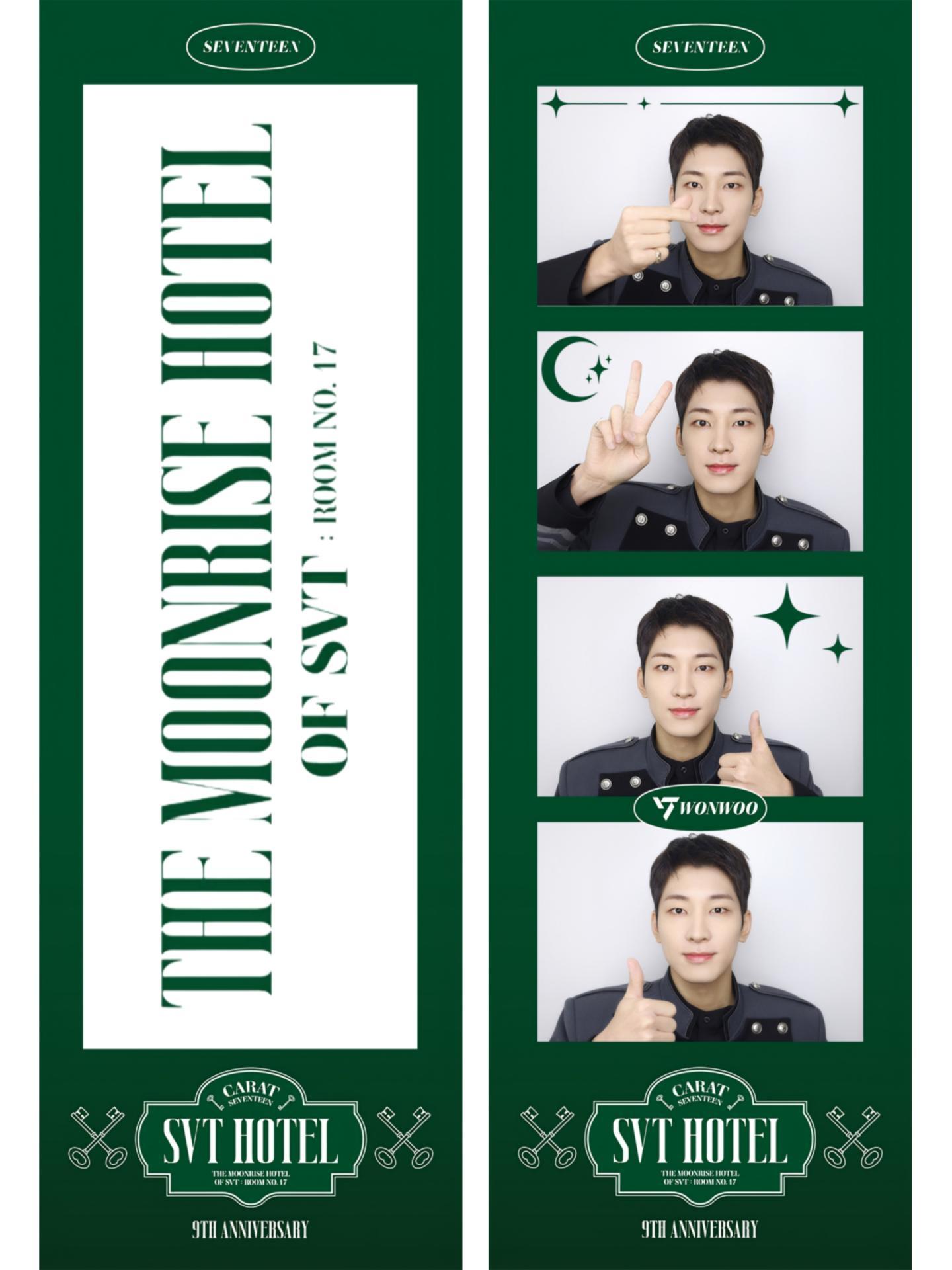 Seventeen - Moonrise Hotel Photo Strips
