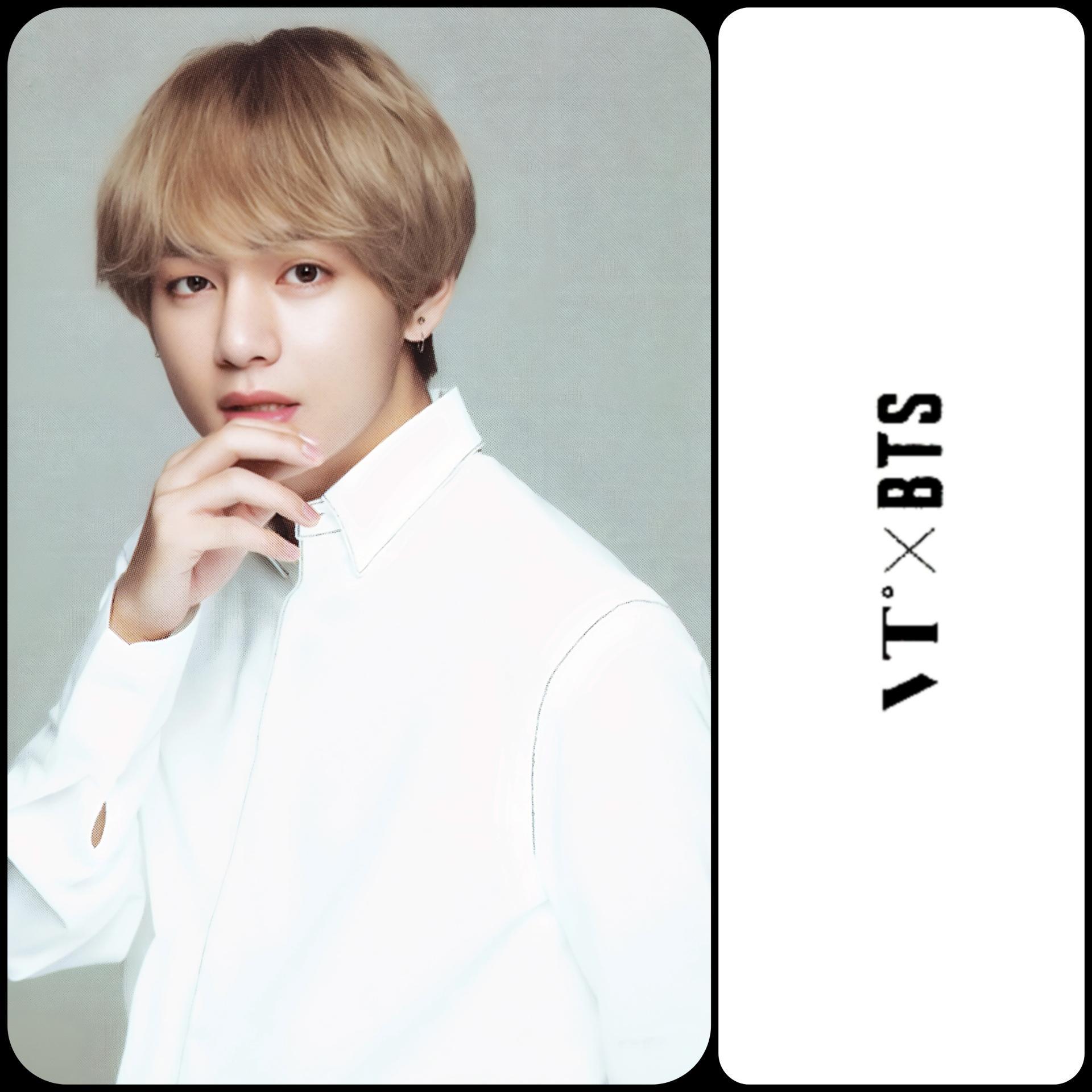 BTS x VT Cosmetics White Version Photocards