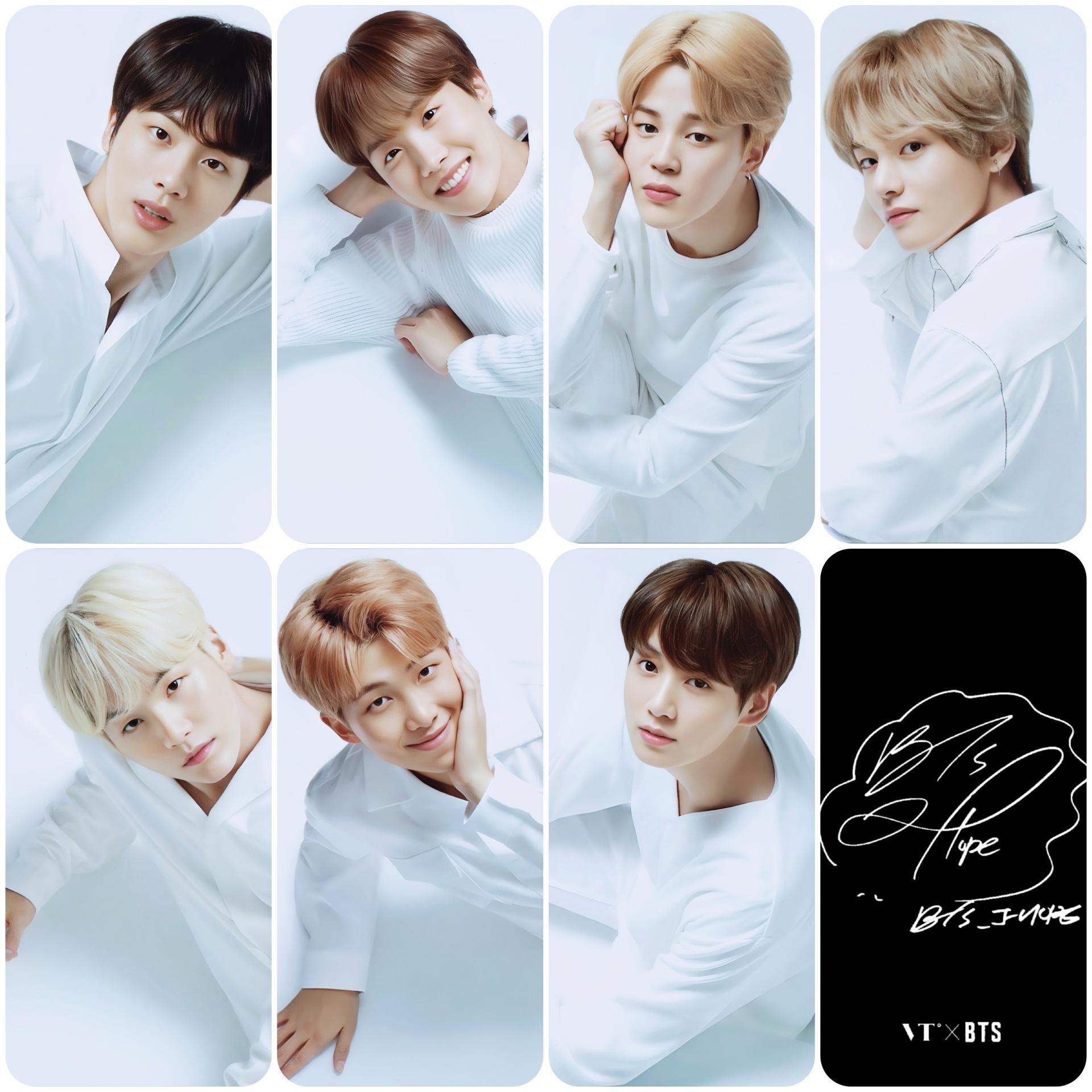 BTS x VT Cosmetics Black Version Photocards
